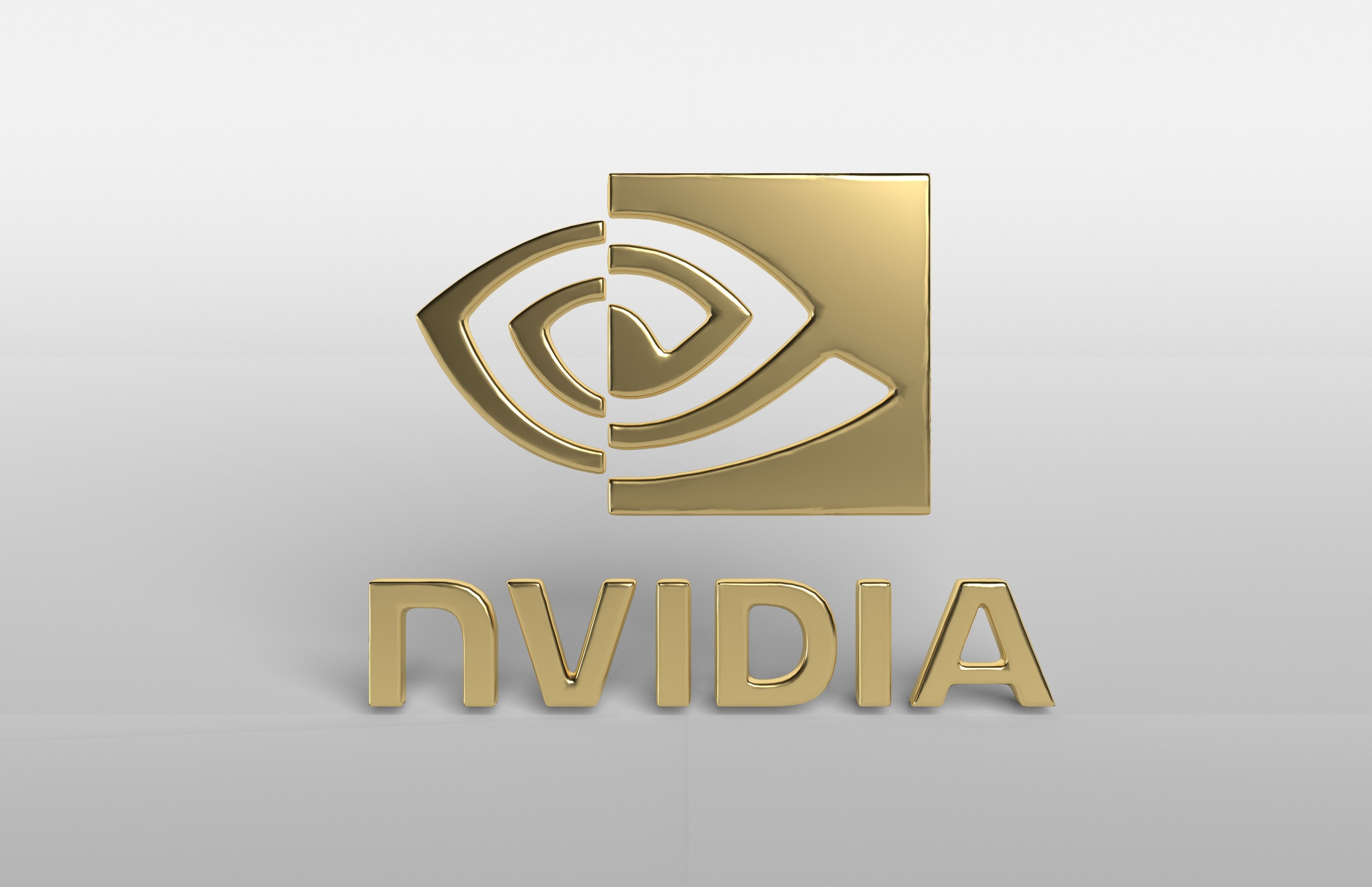 Nvidia Logo v1 002 Free low-poly 3D model_2