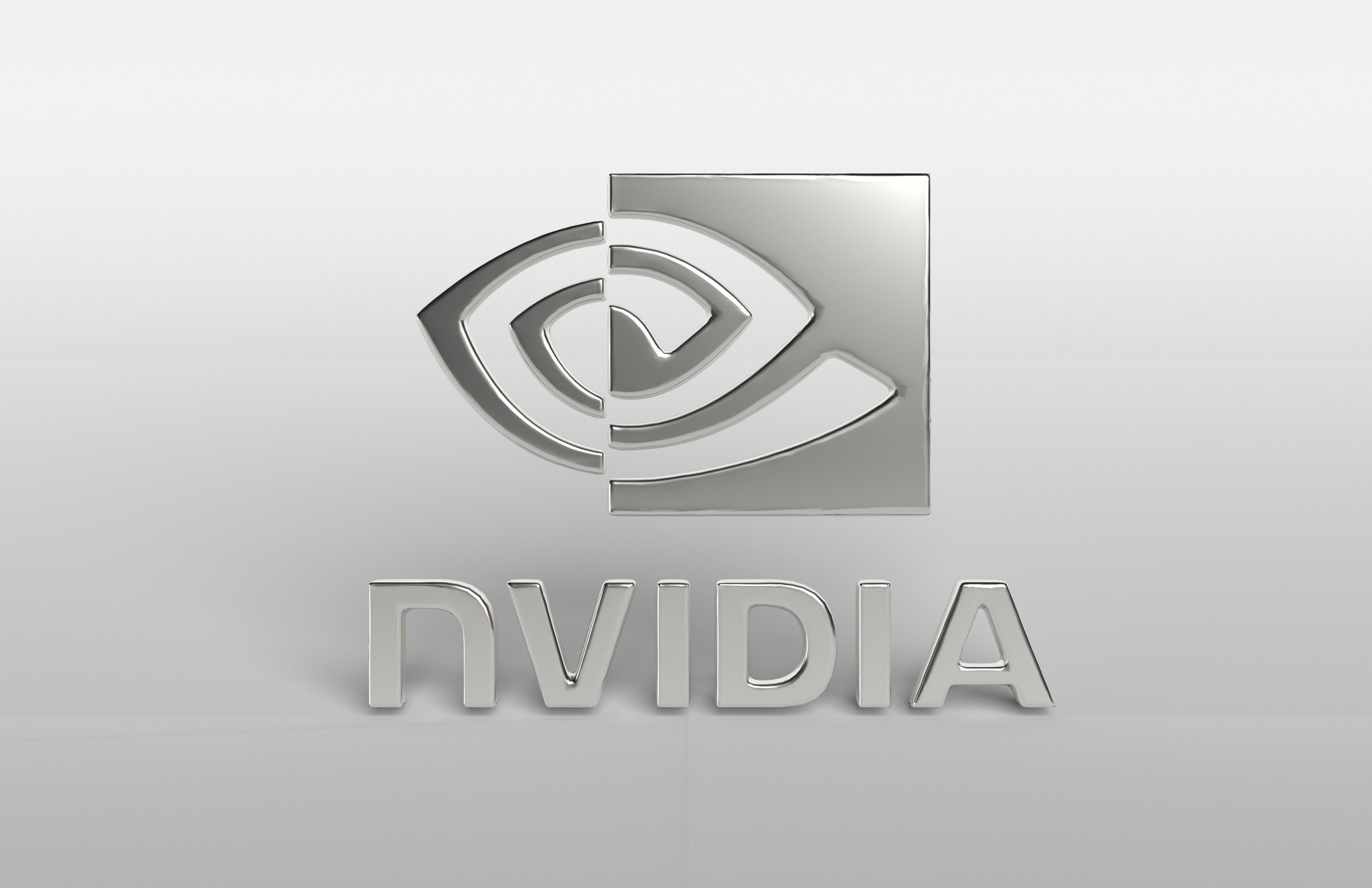 Nvidia Logo v1 003 Free low-poly 3D model_2