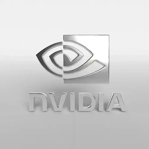 Nvidia Logo v1 003 Free low-poly 3D model