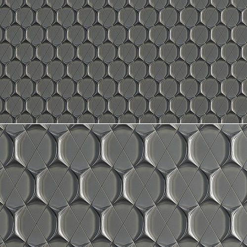 3d panel decoration low poly 3d model Low-poly 3D model