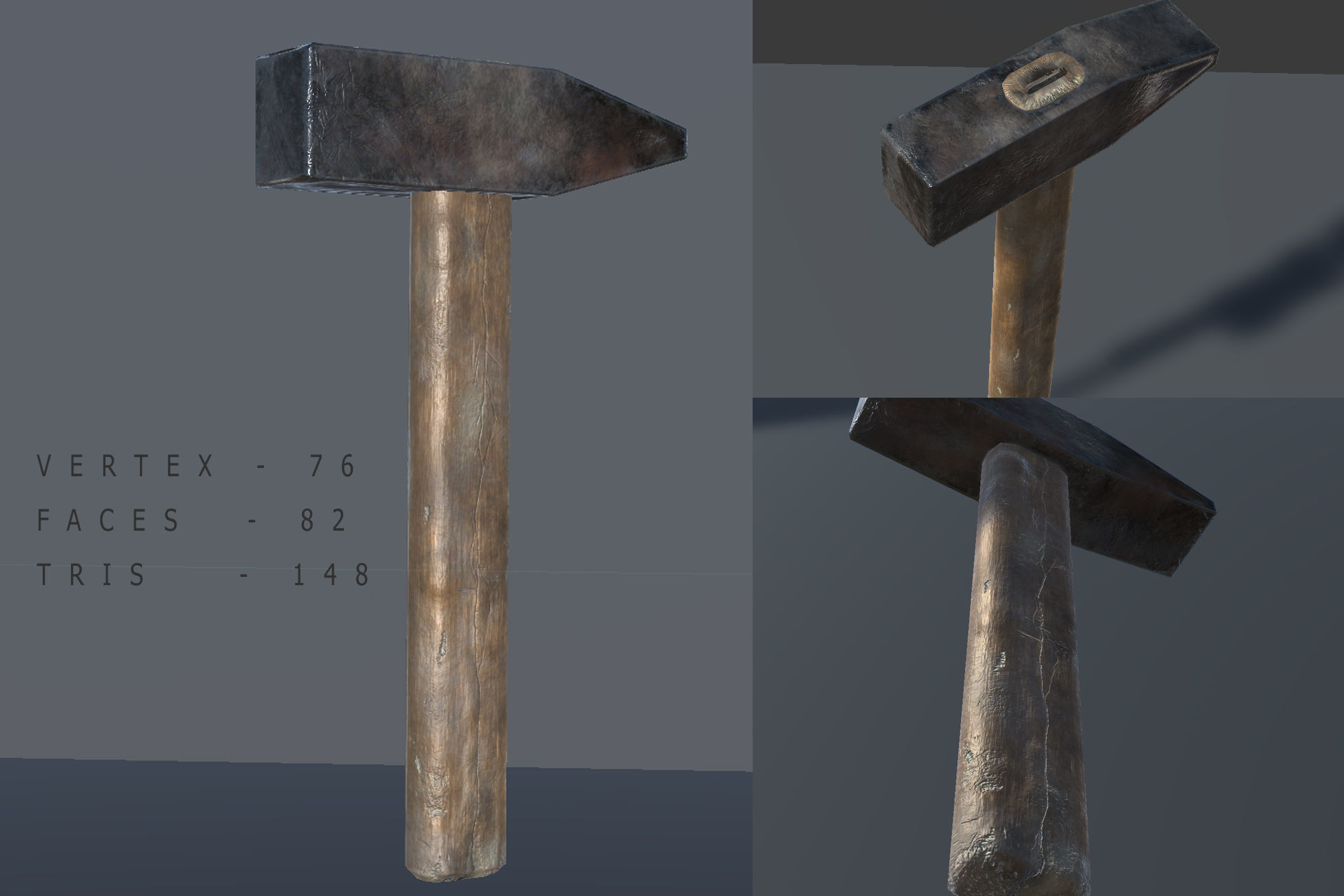 Tool Pack Low-poly 3D model_6