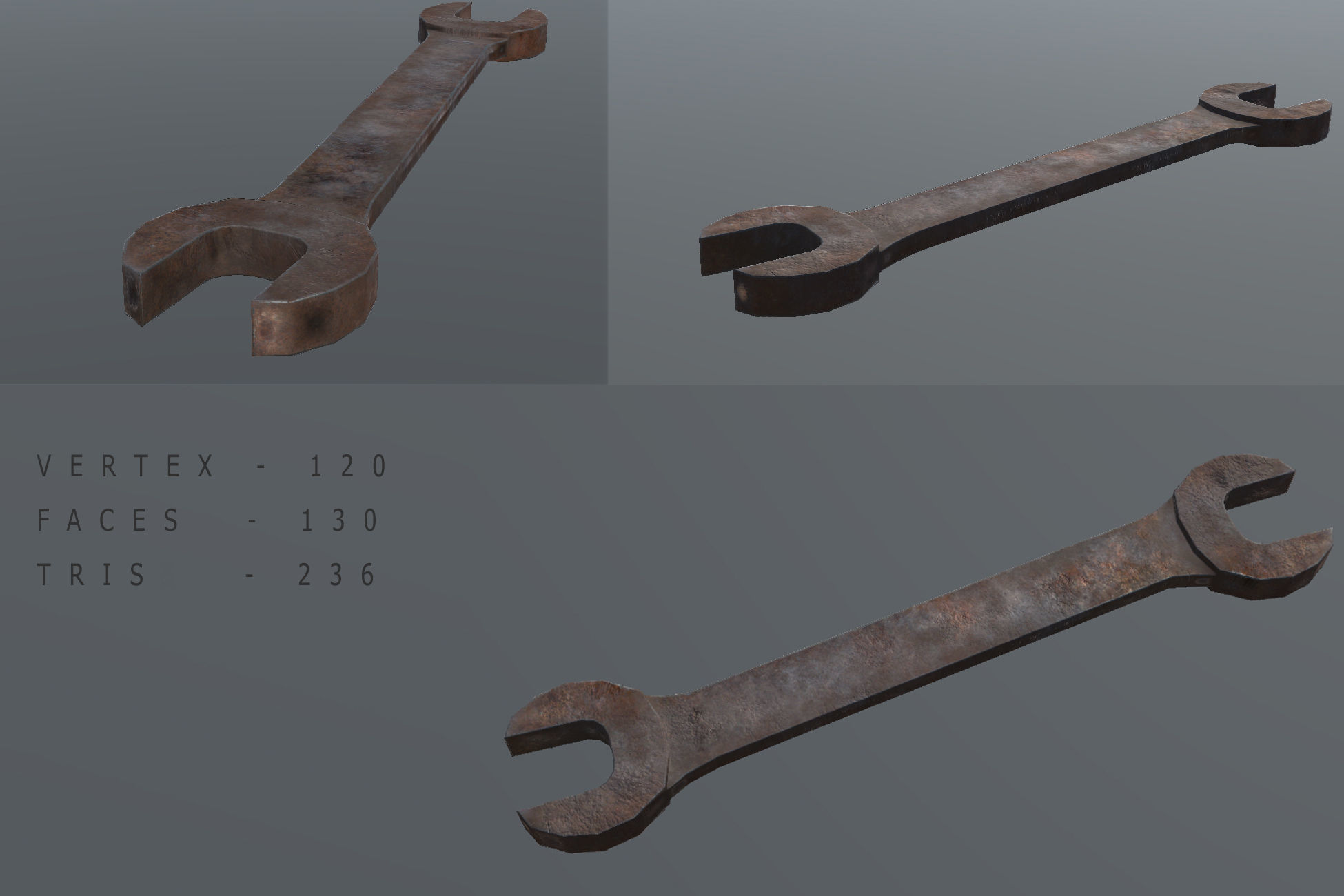 Tool Pack Low-poly 3D model_27