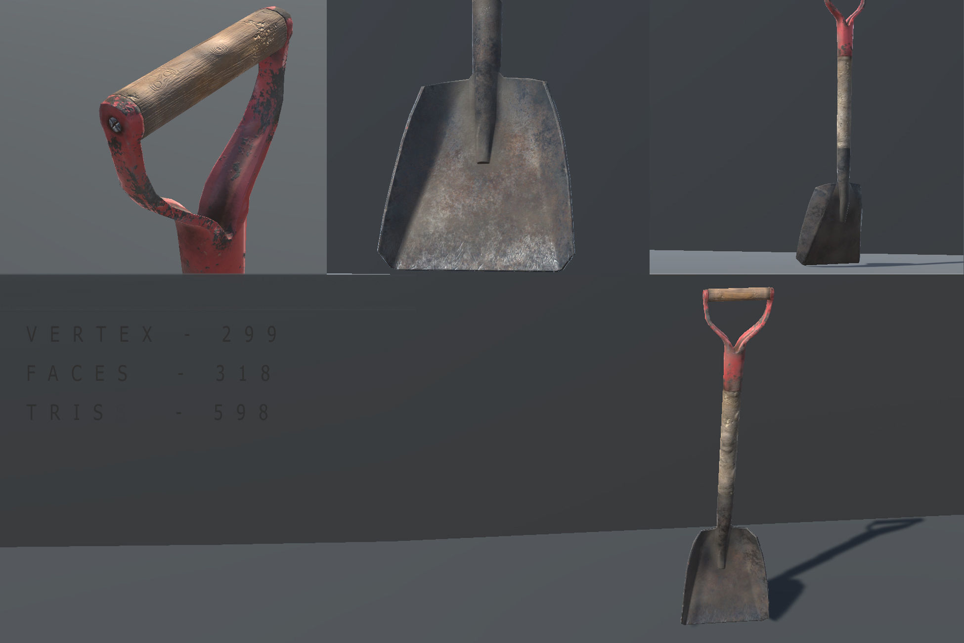 Tool Pack Low-poly 3D model_11