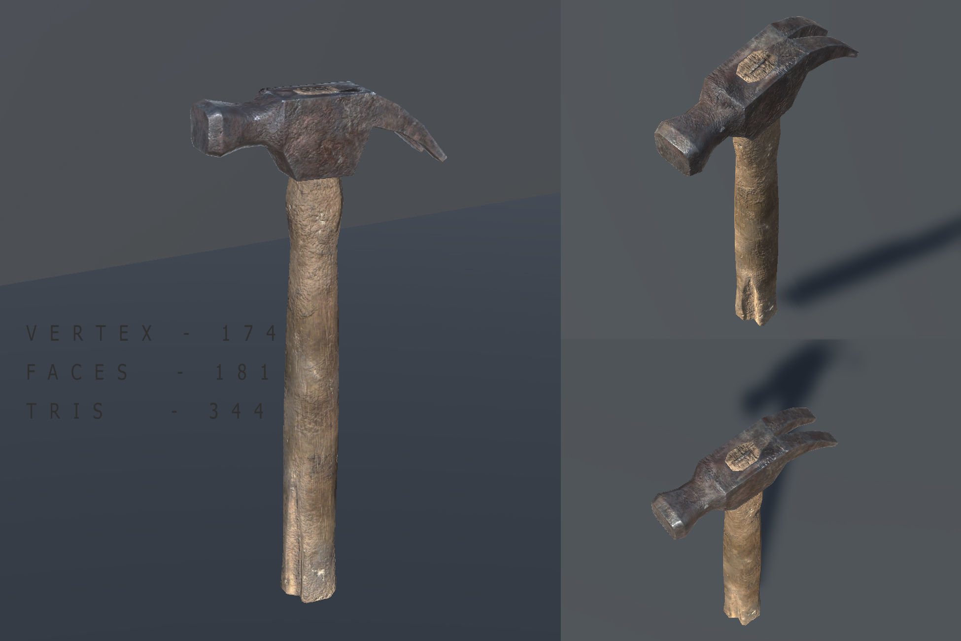 Tool Pack Low-poly 3D model_19
