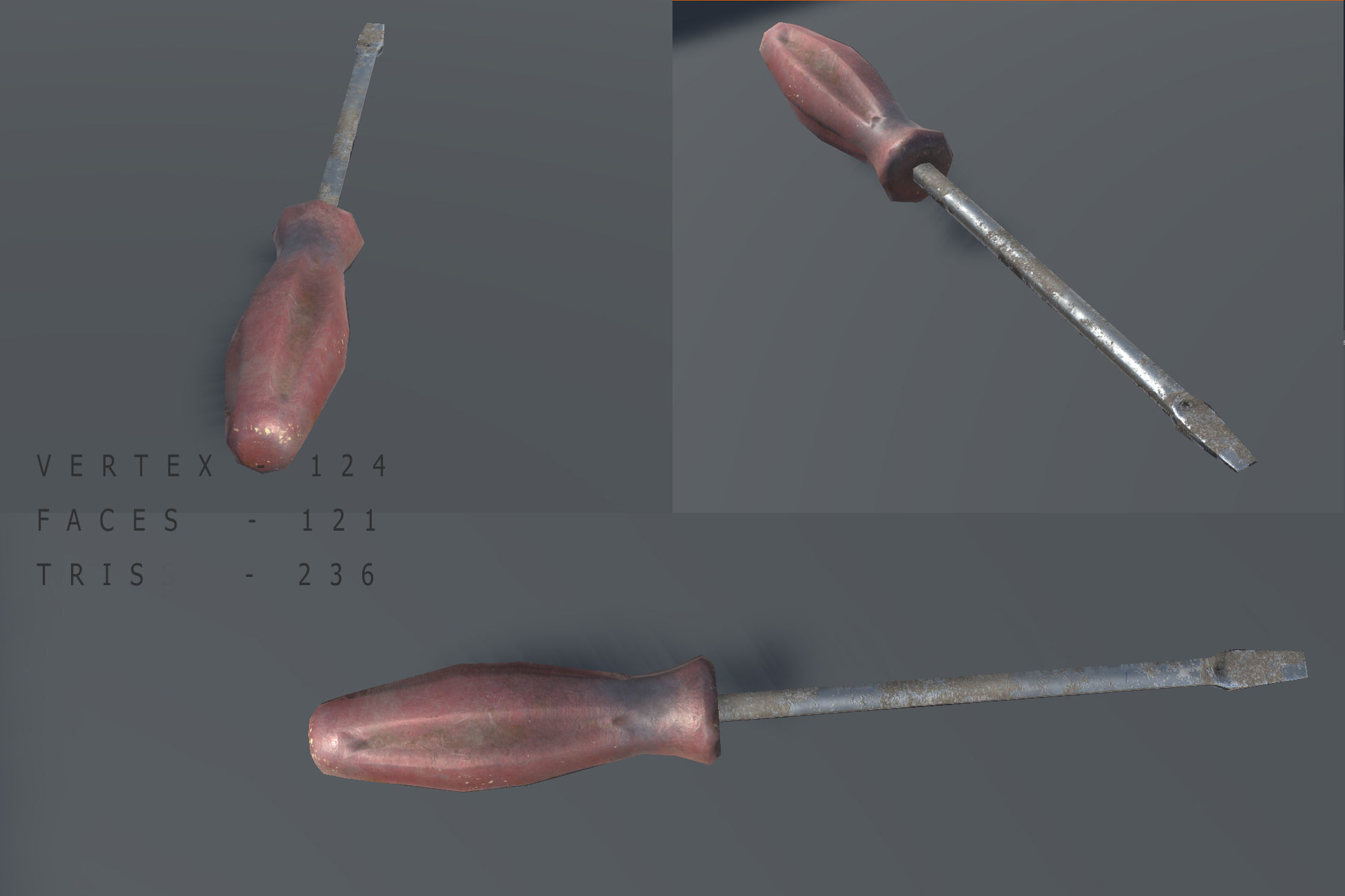 Tool Pack Low-poly 3D model_25