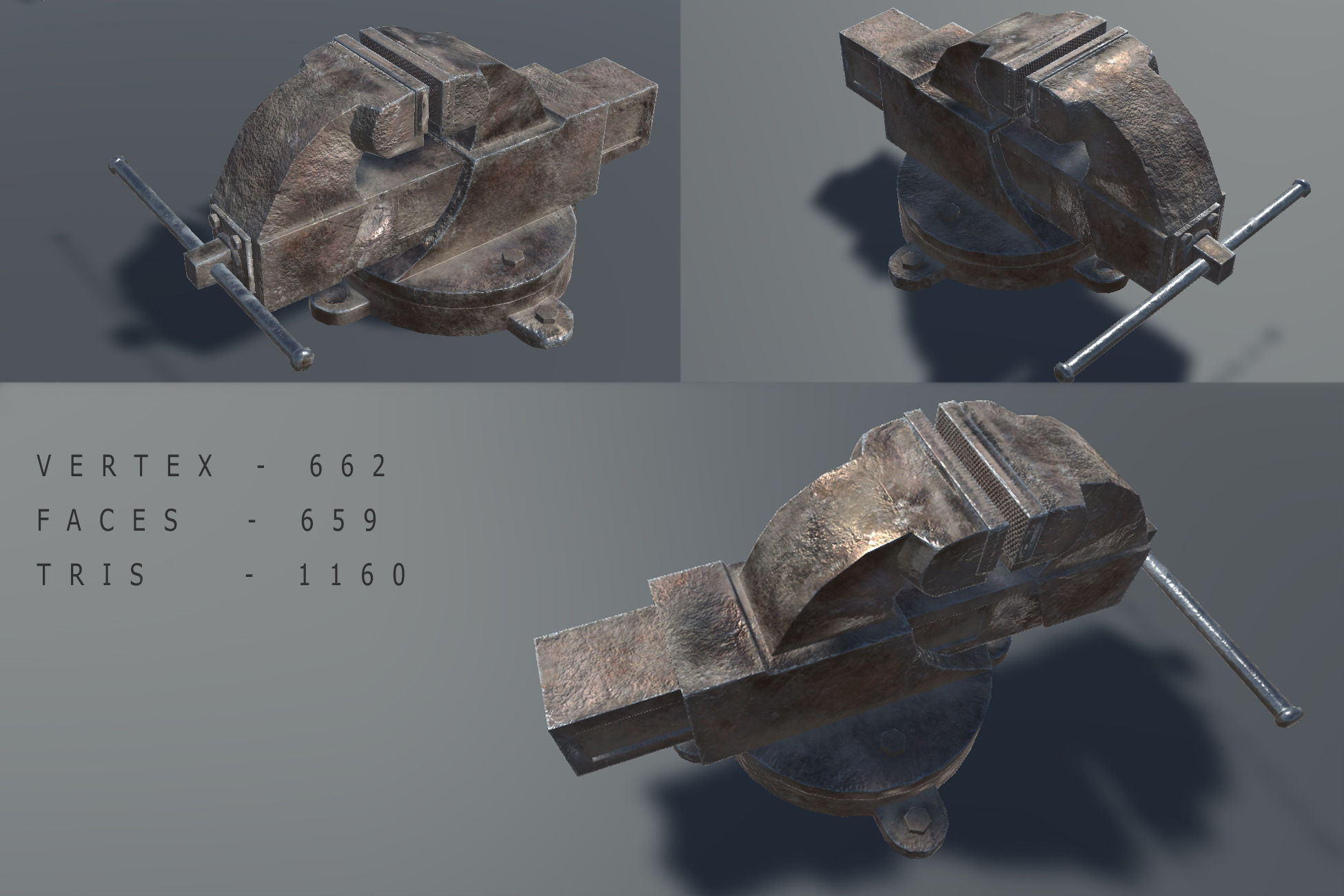 Tool Pack Low-poly 3D model_4