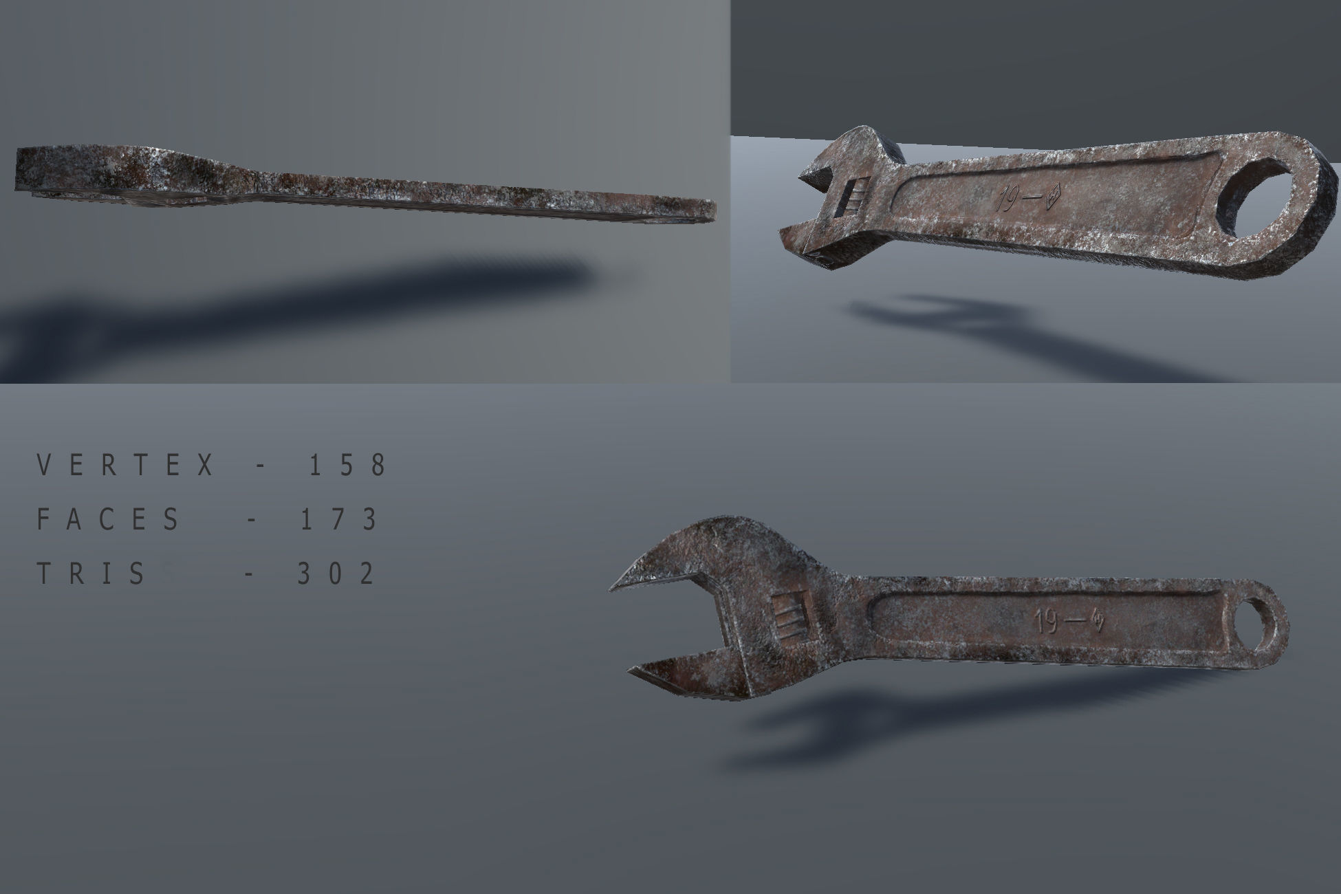 Tool Pack Low-poly 3D model_28