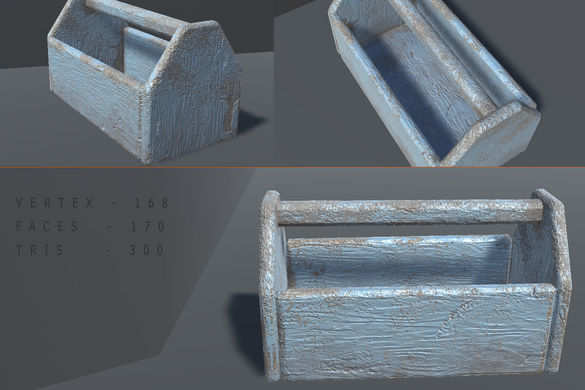Tool Pack Low-poly 3D model_16
