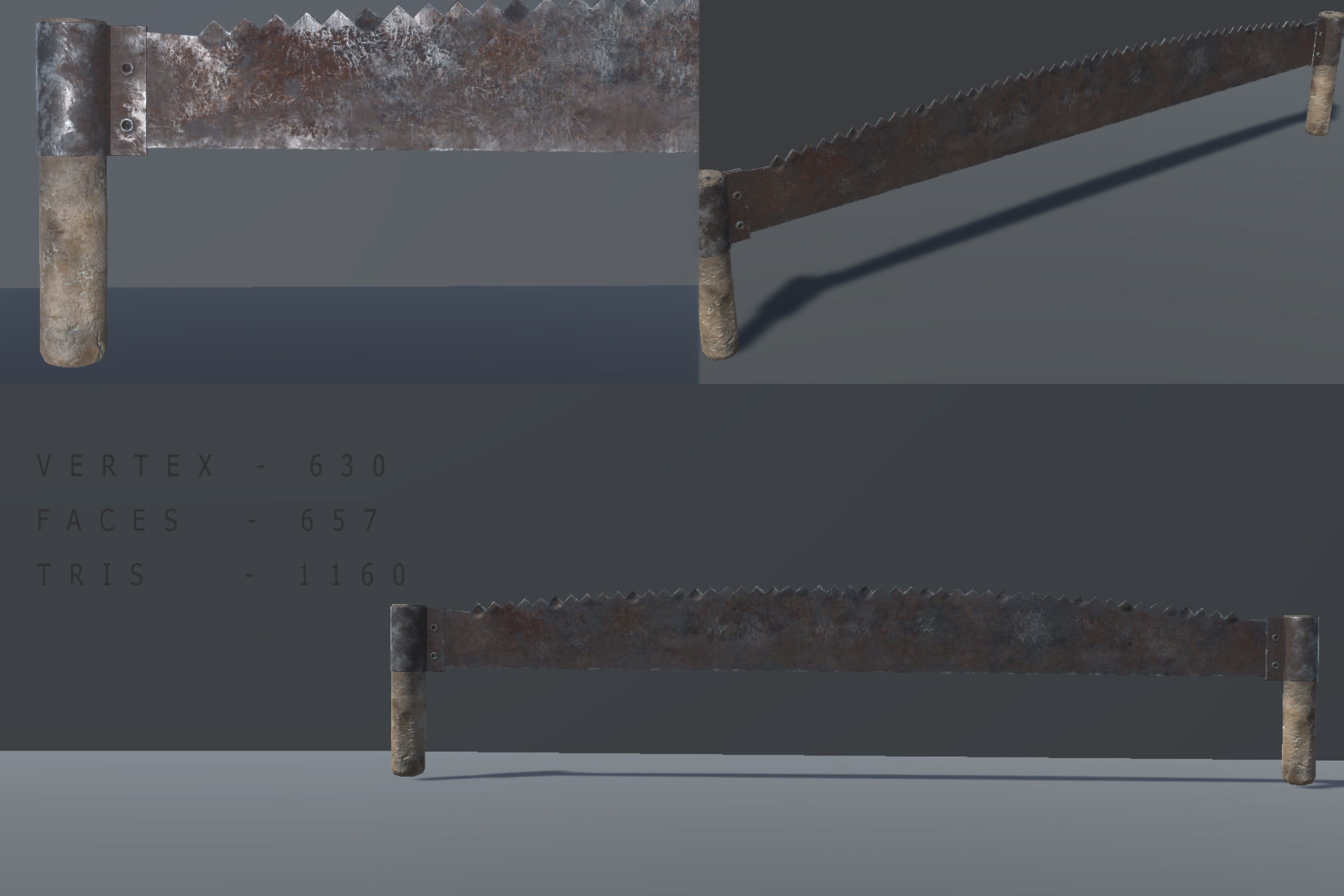 Tool Pack Low-poly 3D model_9