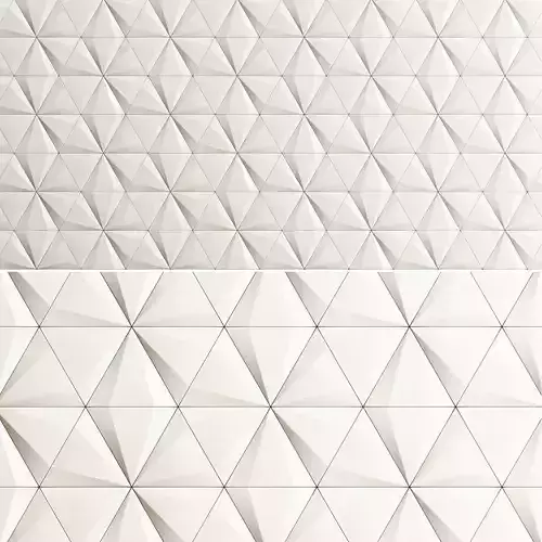 3d panel decoration low poly 3d model