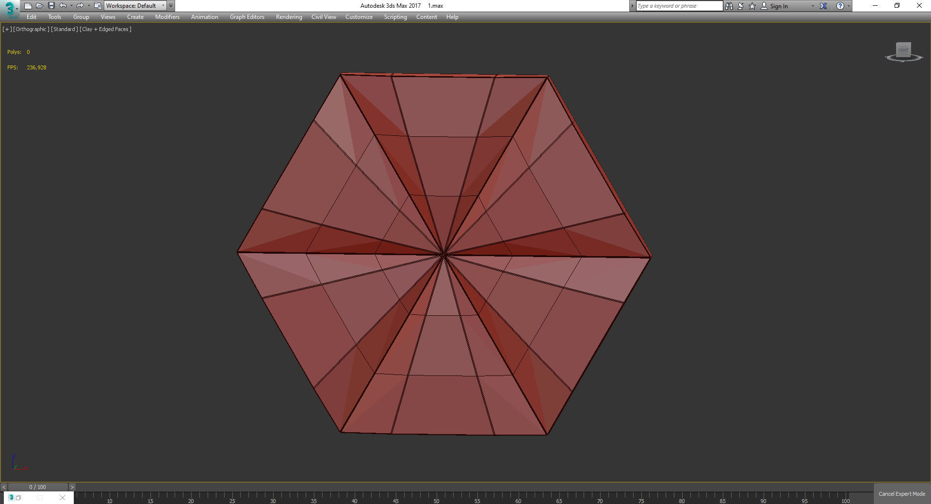 3d panel decoration low poly 3d model Low-poly 3D model_2