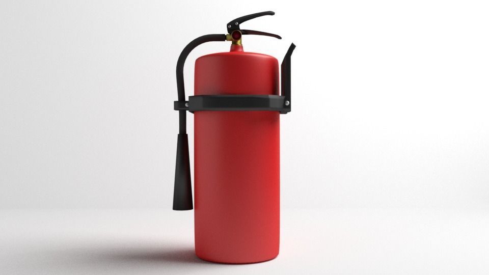 Fire Extinguisher 5 3D model_1