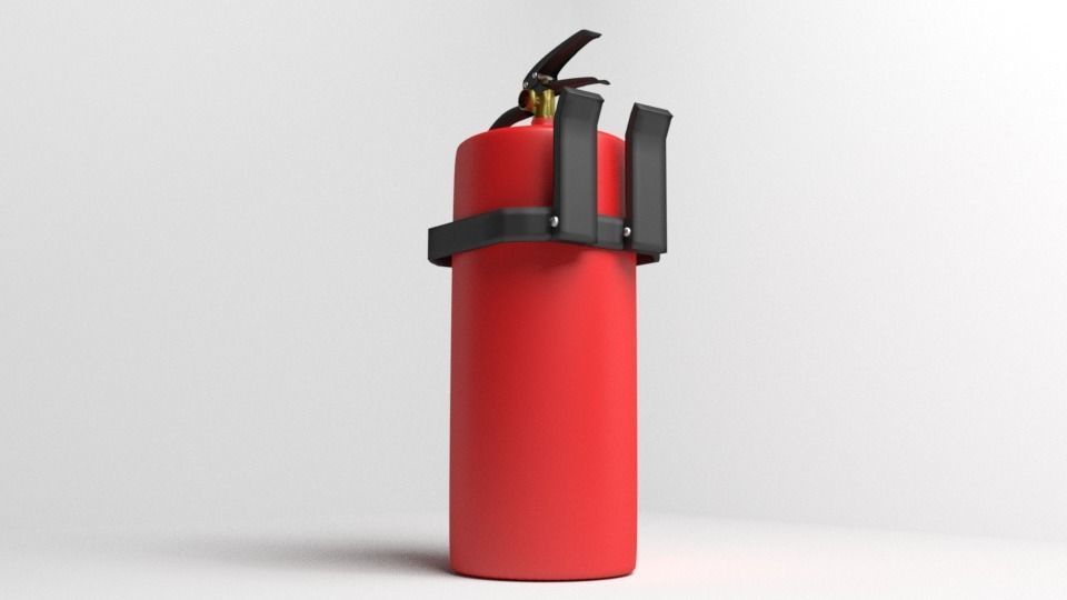 Fire Extinguisher 5 3D model_3