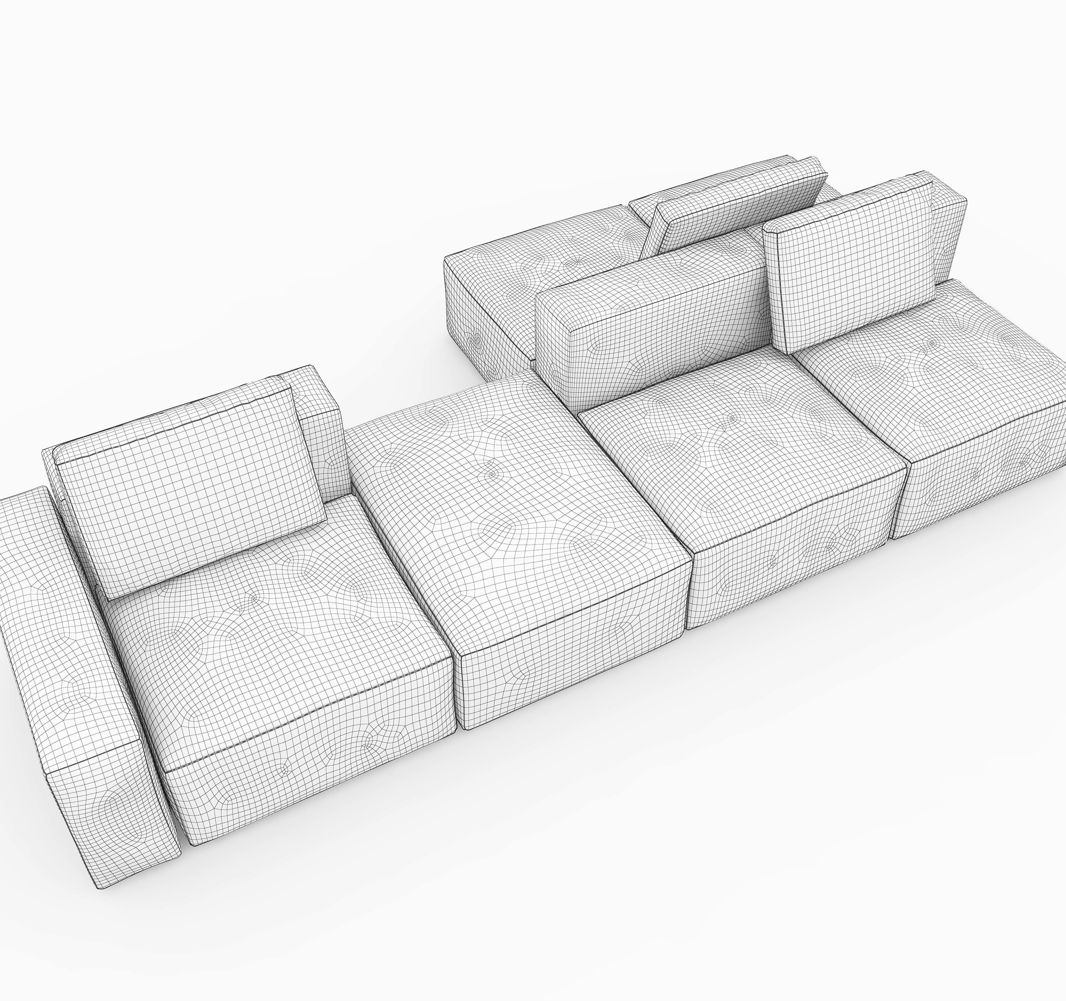 chair- sofa 3D model_2