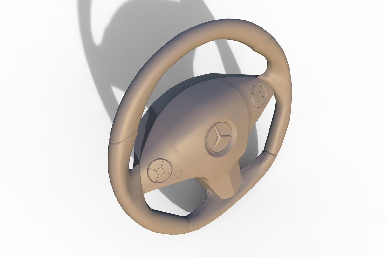 trinket Mercedes-Benz C 63 3D print model_4