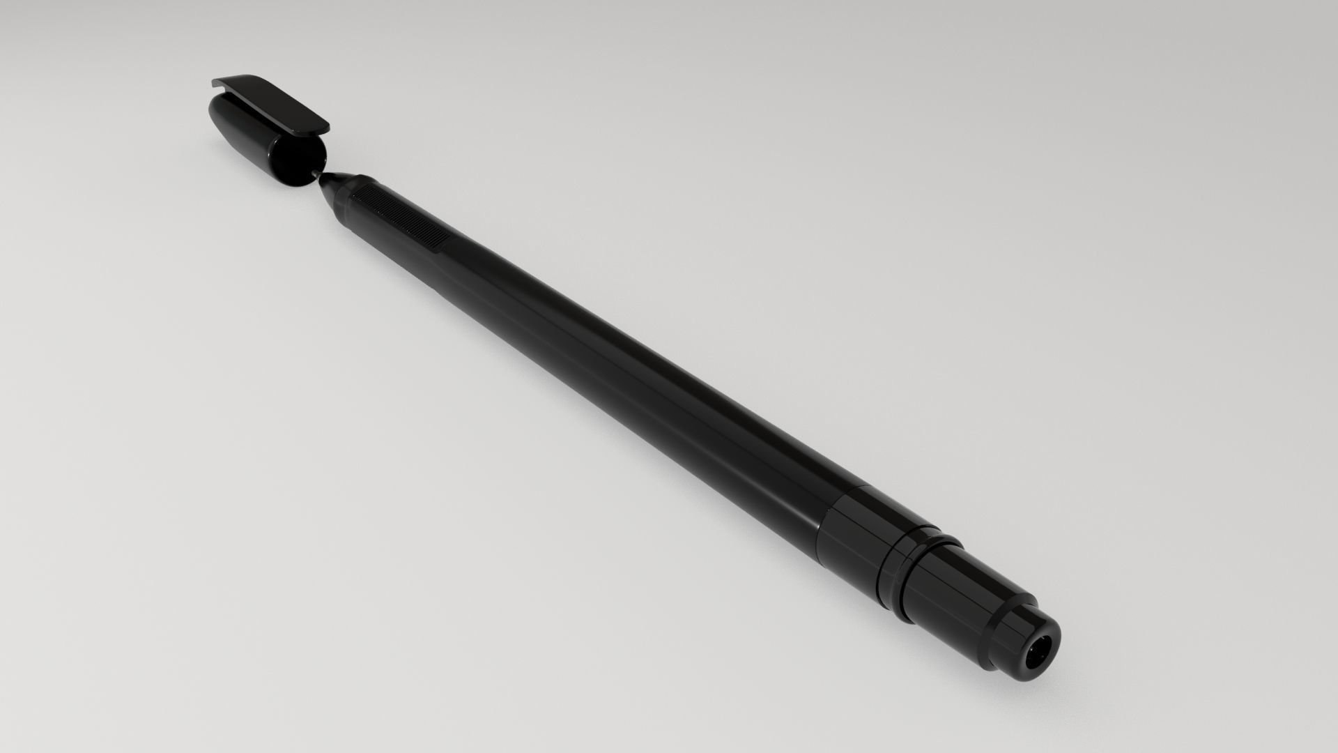 Ball point pen 3D model_10
