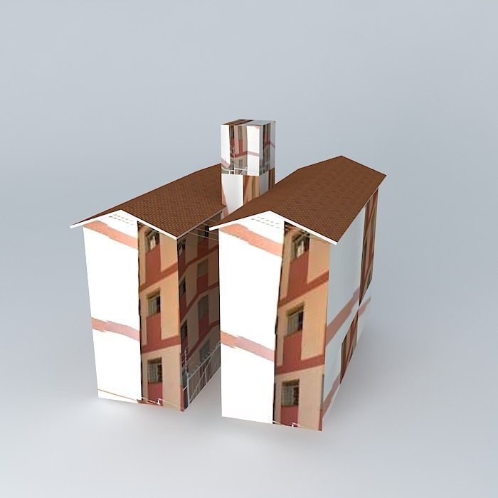 House Free 3D model_1