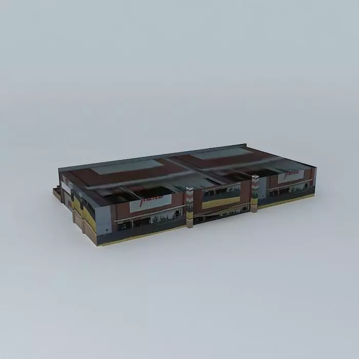 Supermuffato building Free 3D model_0