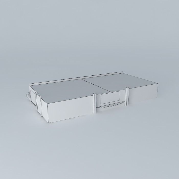 Supermuffato building Free 3D model_3