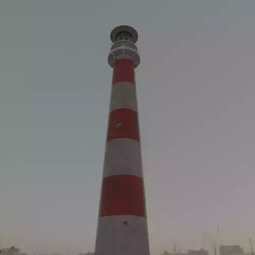Lighthouse Low-poly 3D model