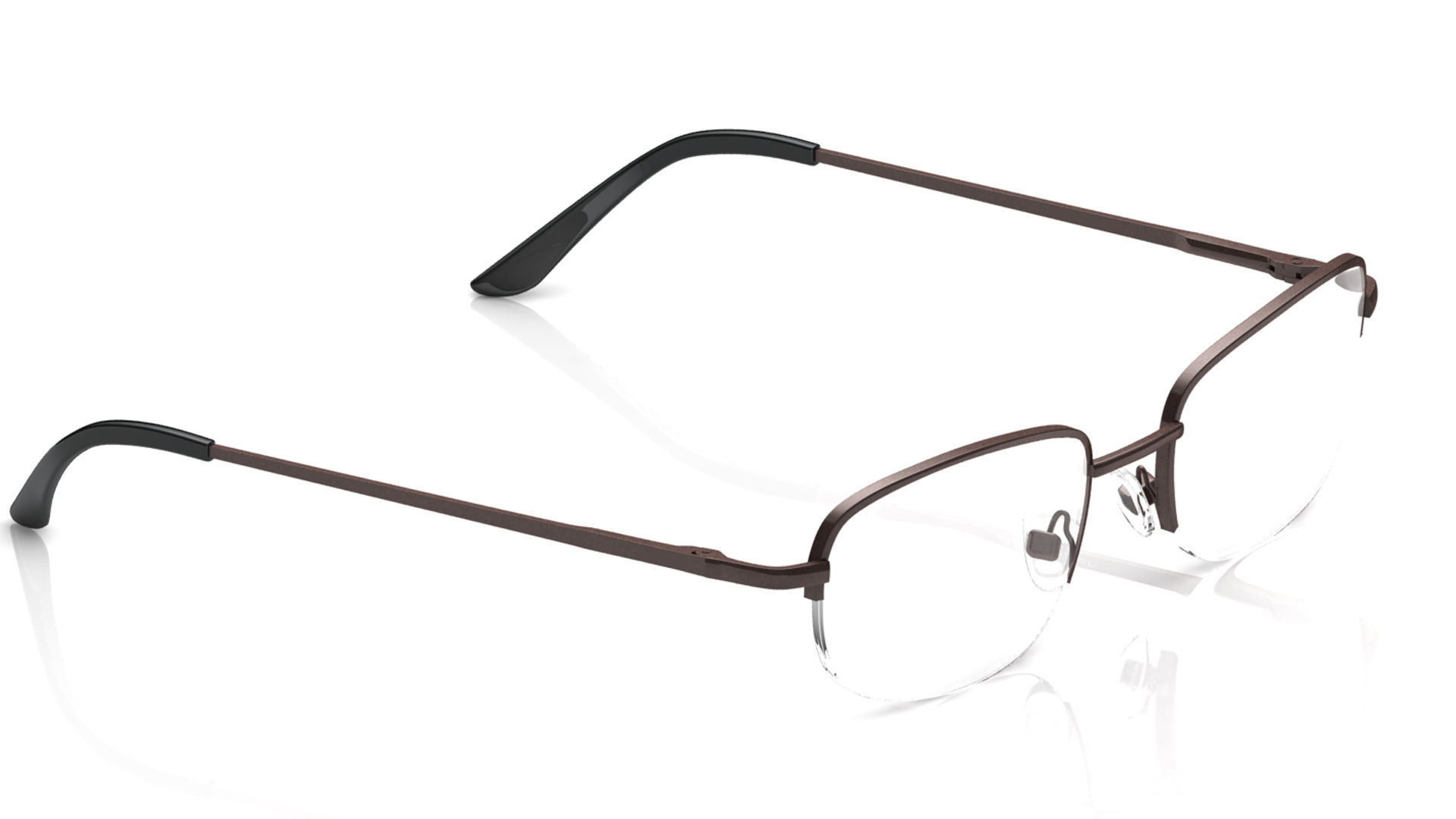 Eyeglasses for Men and Women 3D print model_3