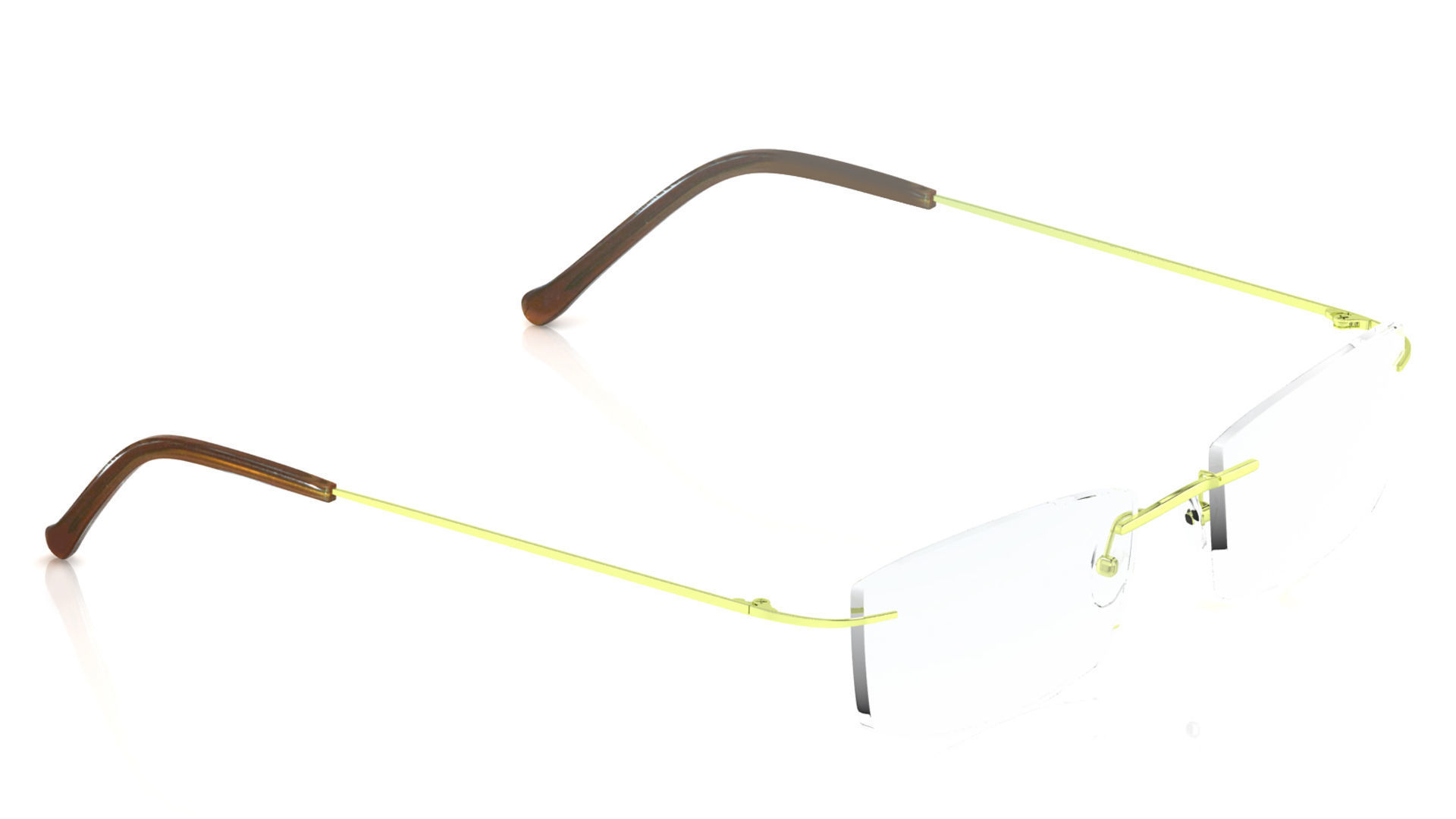 Eyeglasses for Men and Women 3D print model_3