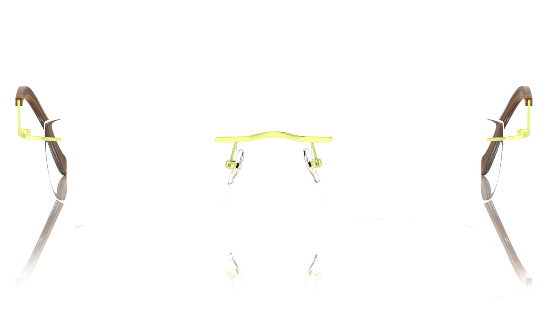 Eyeglasses for Men and Women 3D print model_1