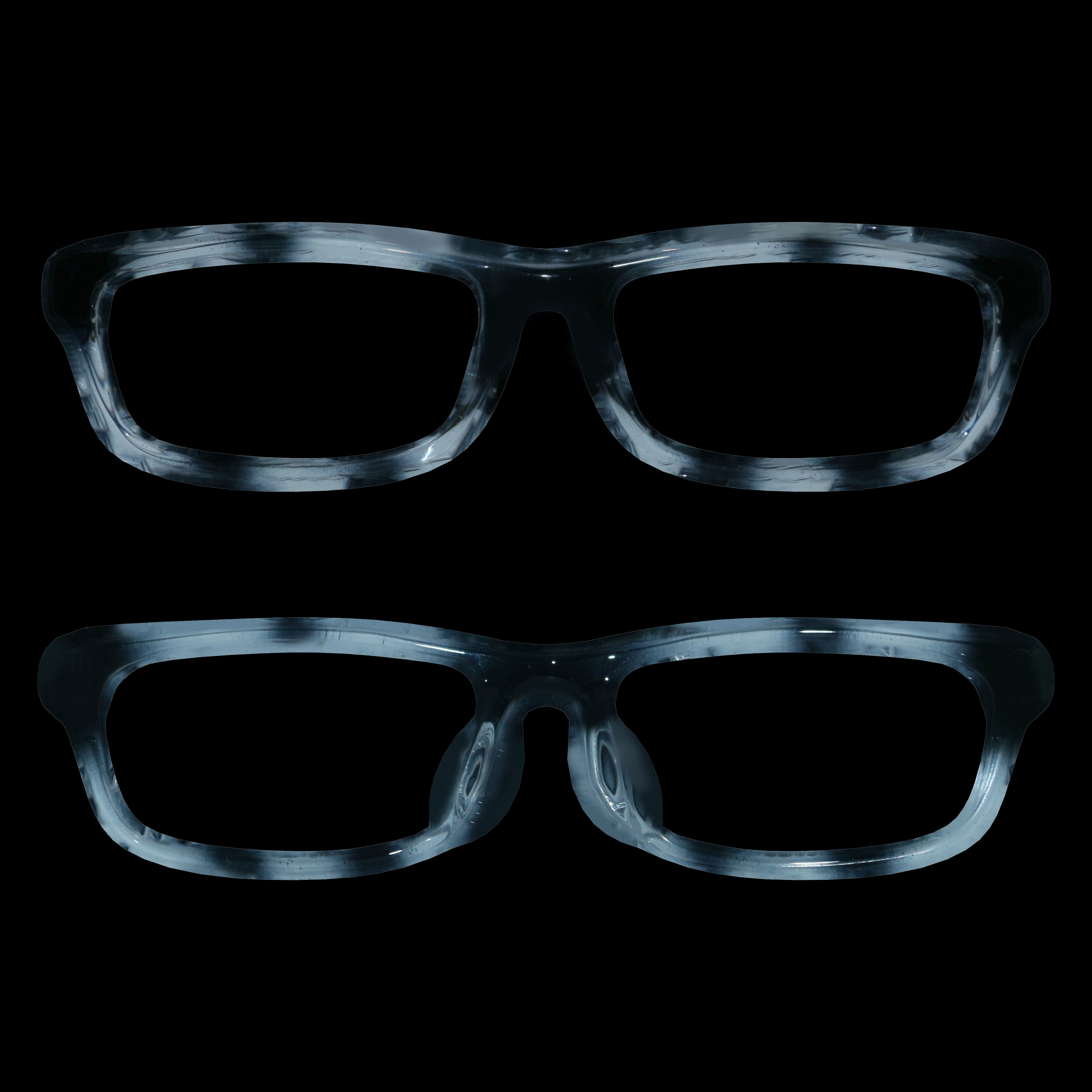 Eyeglasses for Men and Women 3D print model_10