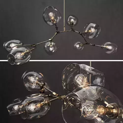 Branching bubble 8 lamps 3