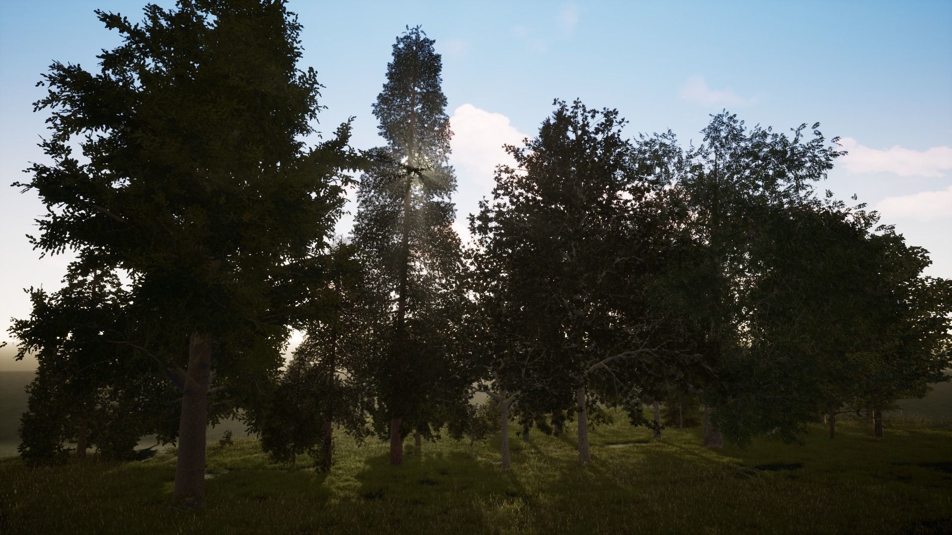 Very realistic 3d Trees collection for Twinmotion 2019 full pack Low-poly 3D model_4