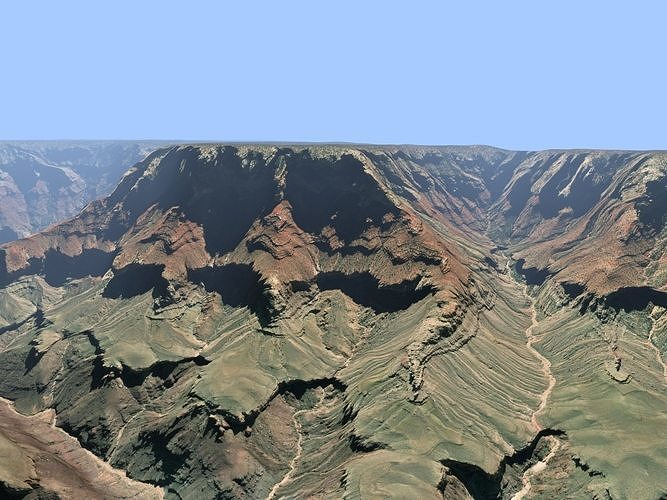 Grand Canyon 2 3D model