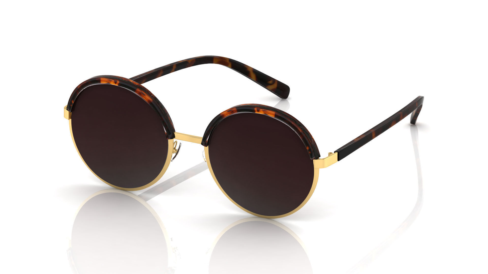 Eyeglasses for Men and Women 3D print model_3