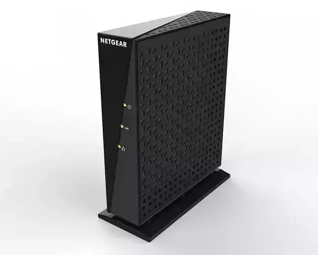 Netgear DM200 DSL Modem 3D model
