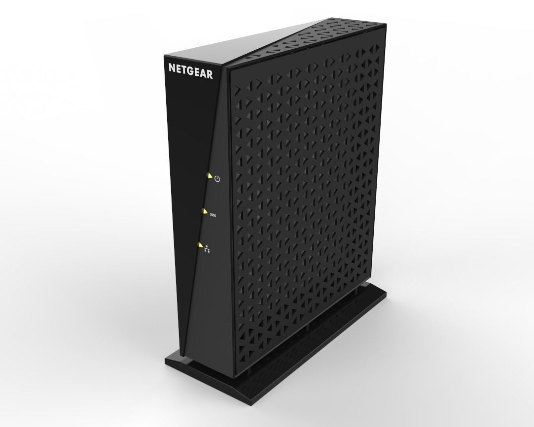 Netgear DM200 DSL Modem 3D model CGTrader