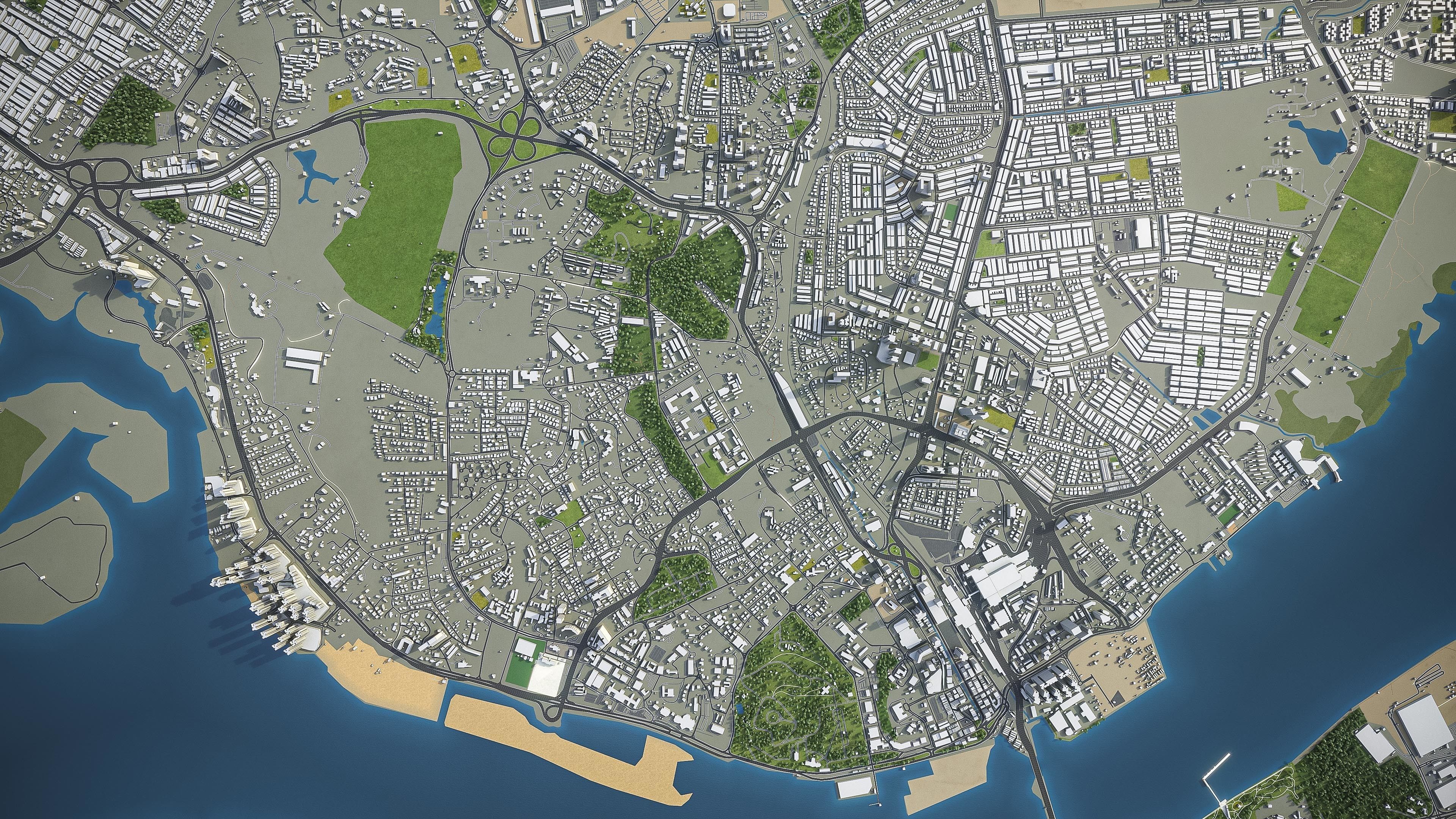 Singapore - Johor Bahru 3D Model Collection_19