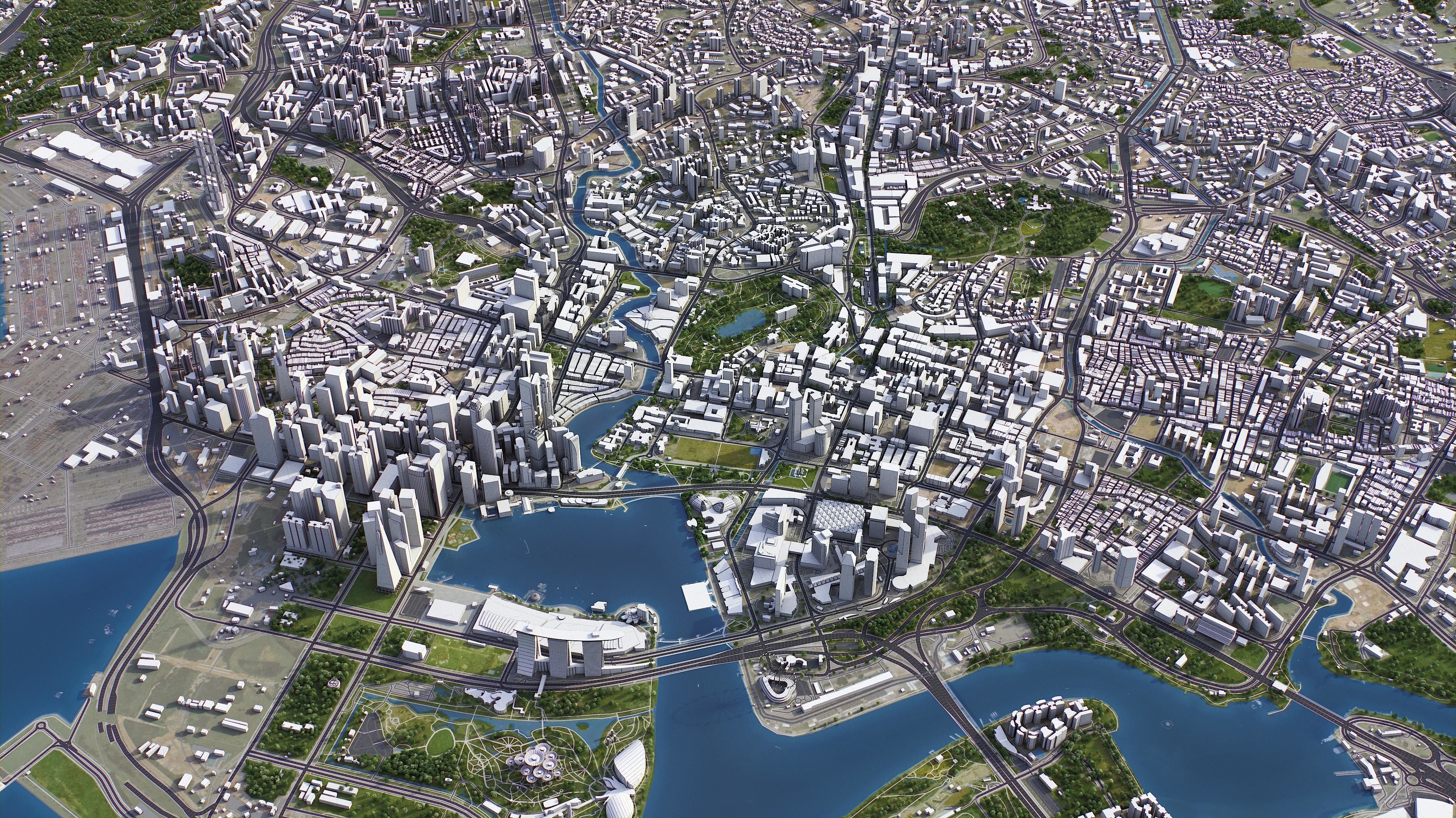 Singapore - Johor Bahru 3D Model Collection_45