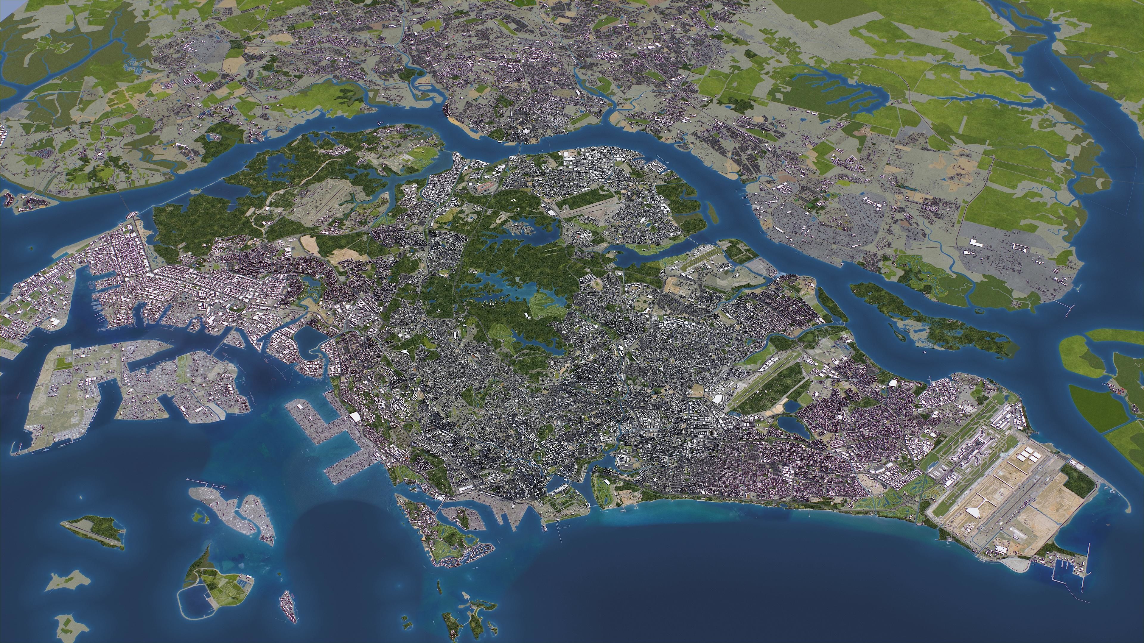 Singapore - Johor Bahru 3D Model Collection_44