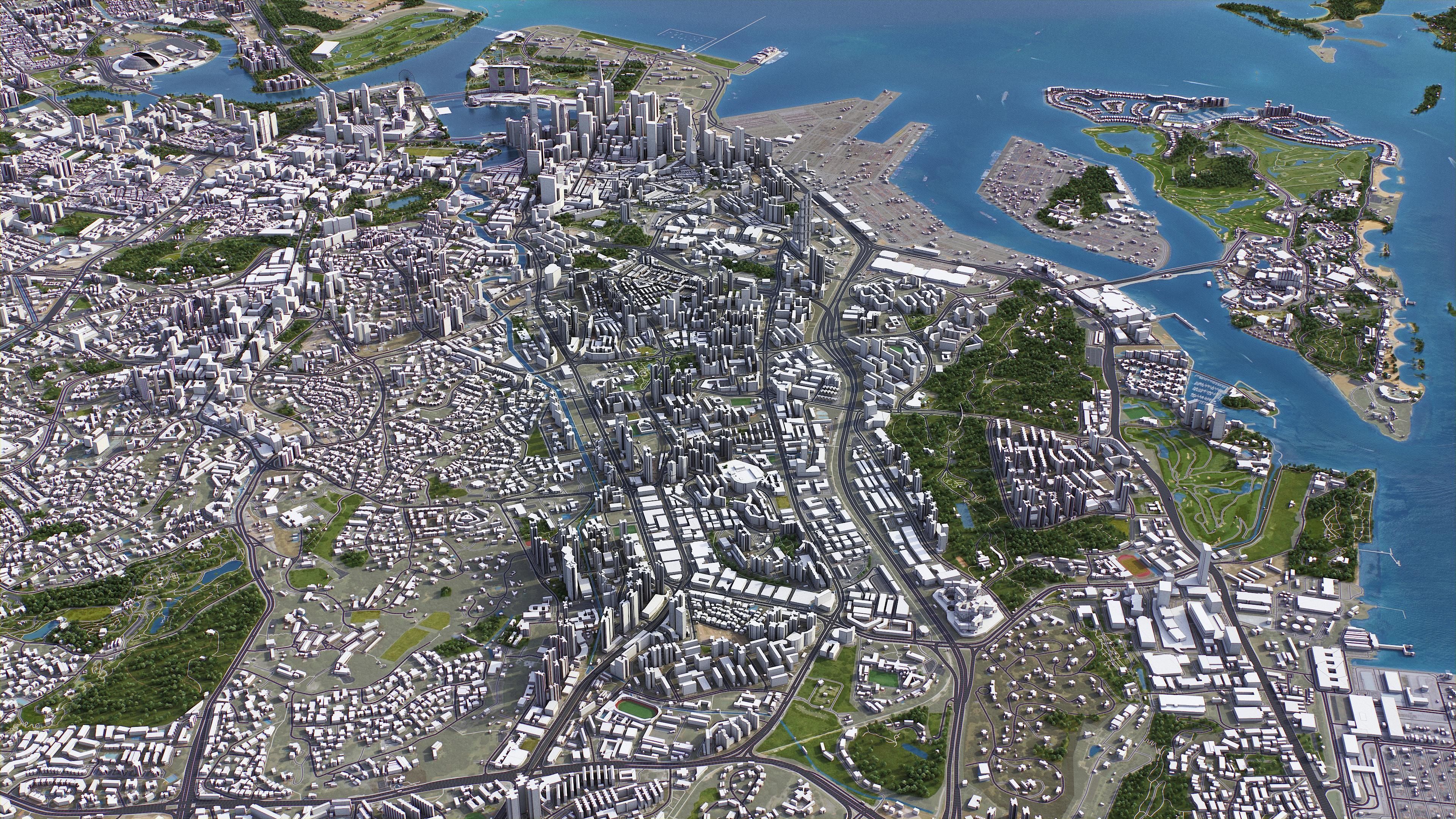 Singapore - Johor Bahru 3D Model Collection_52