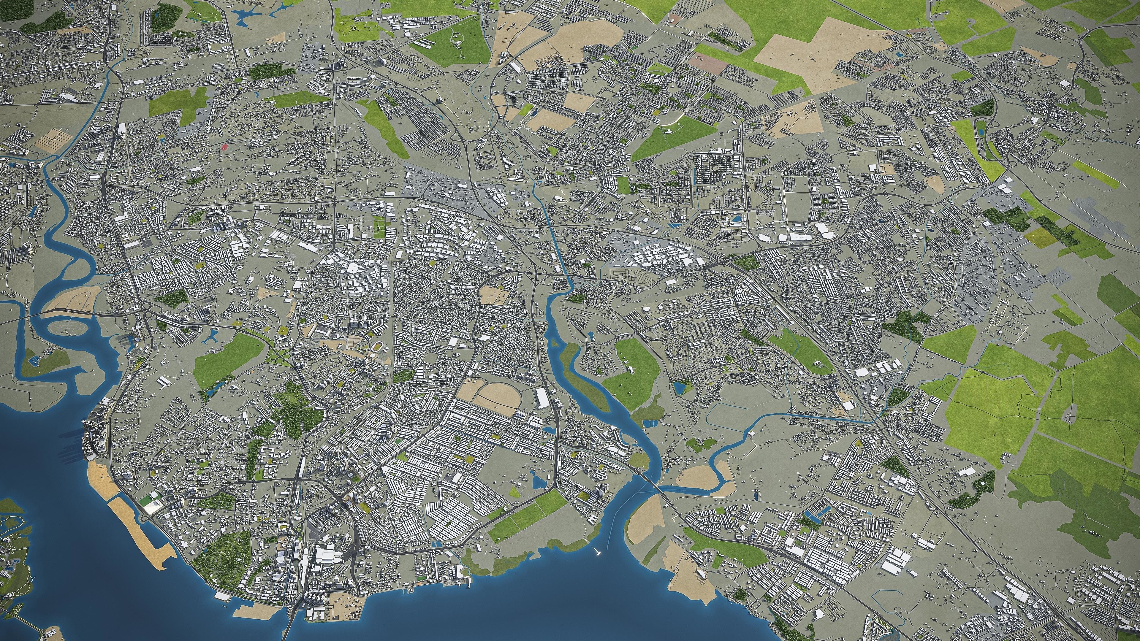 Singapore - Johor Bahru 3D Model Collection_29