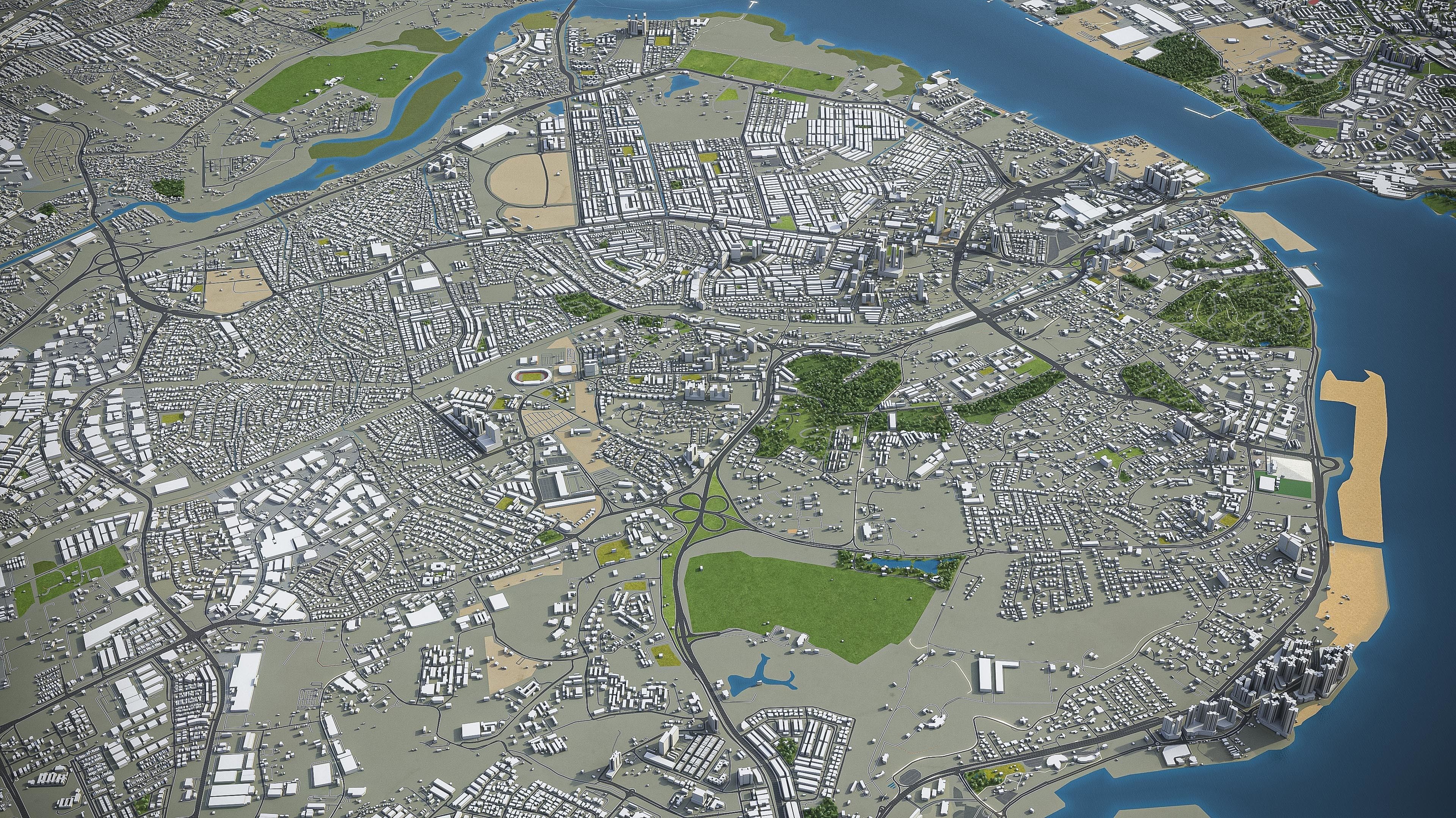 Singapore - Johor Bahru 3D Model Collection_21