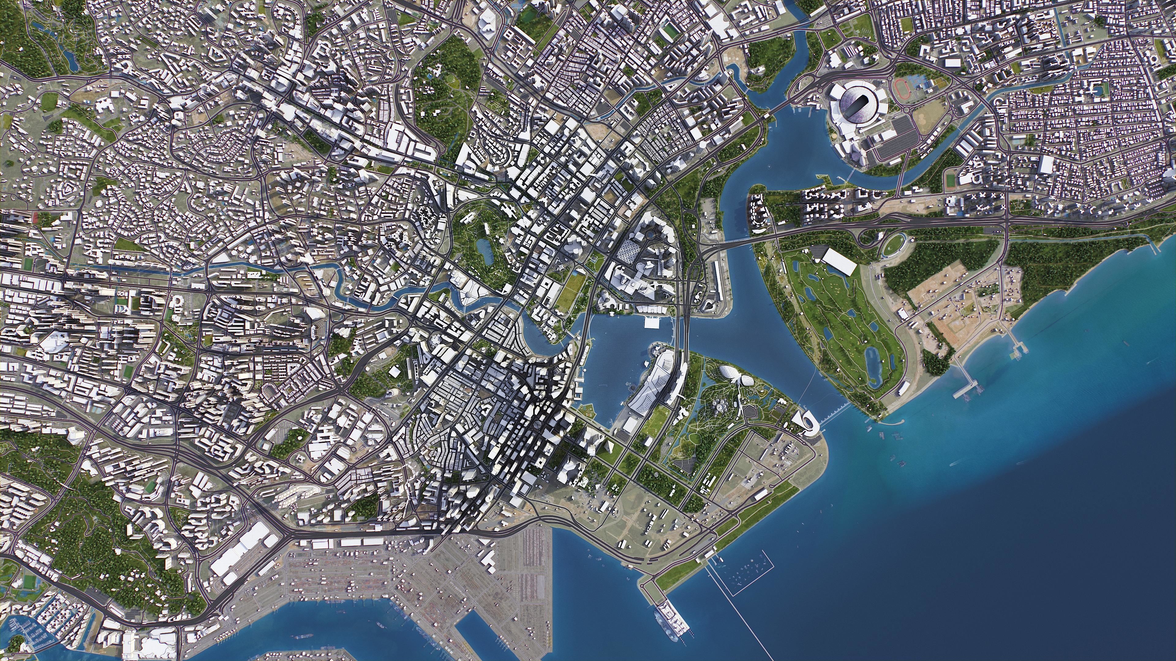 Singapore - Johor Bahru 3D Model Collection_54