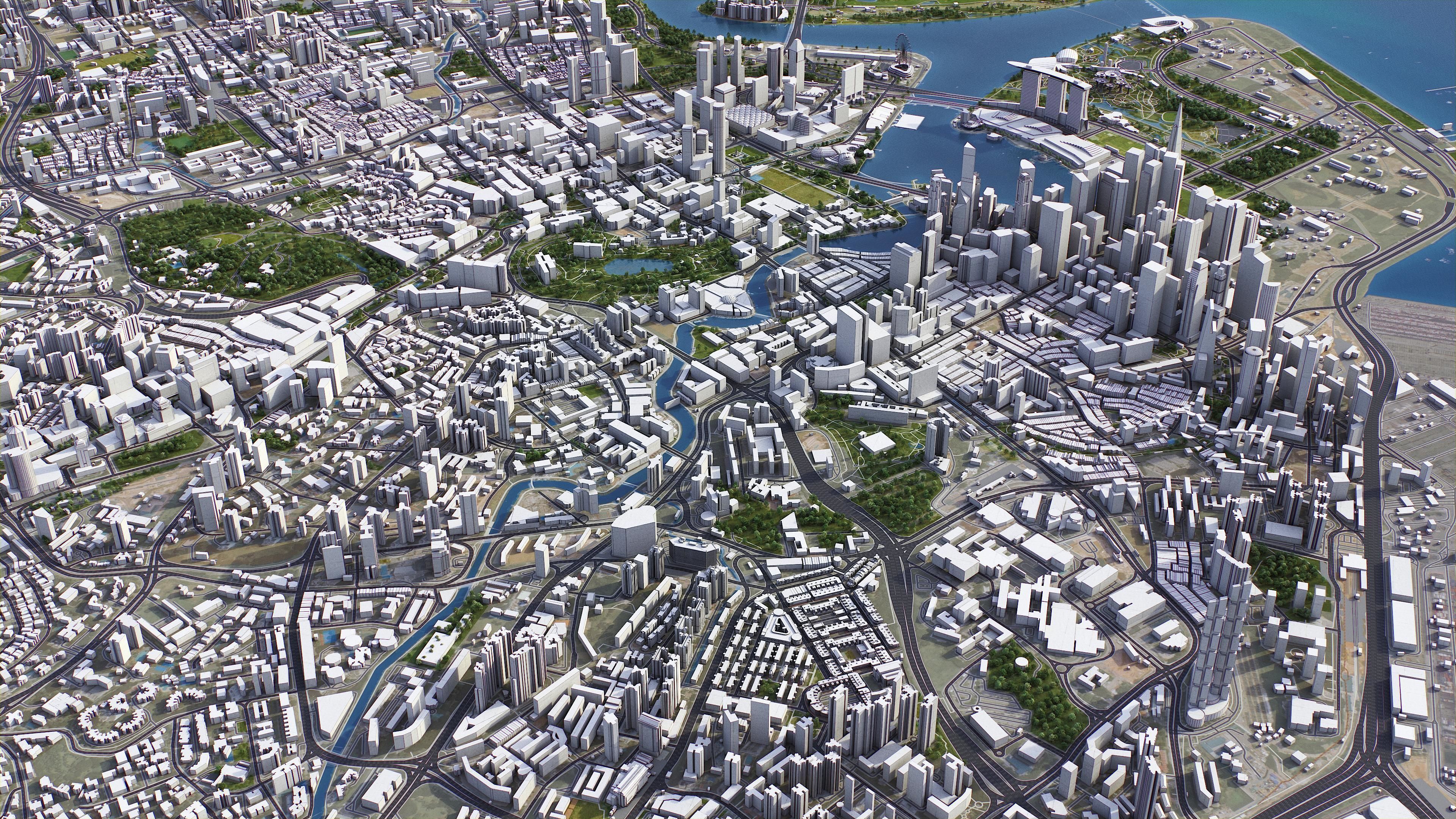 Singapore - Johor Bahru 3D Model Collection_49