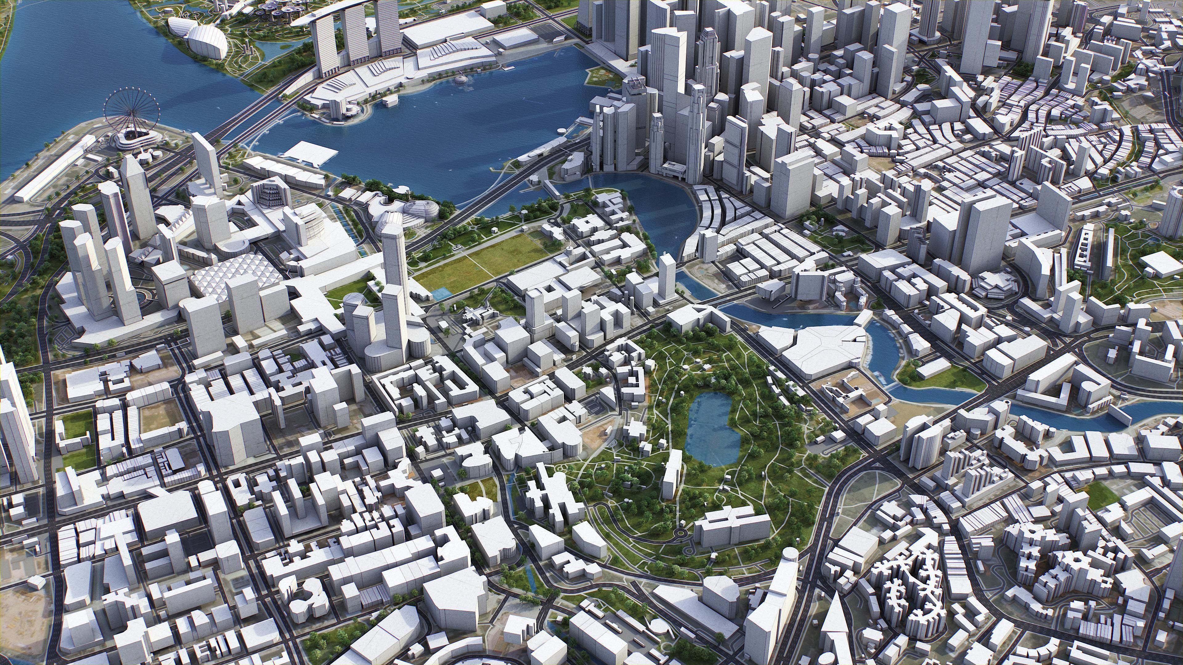 Singapore - Johor Bahru 3D Model Collection_4