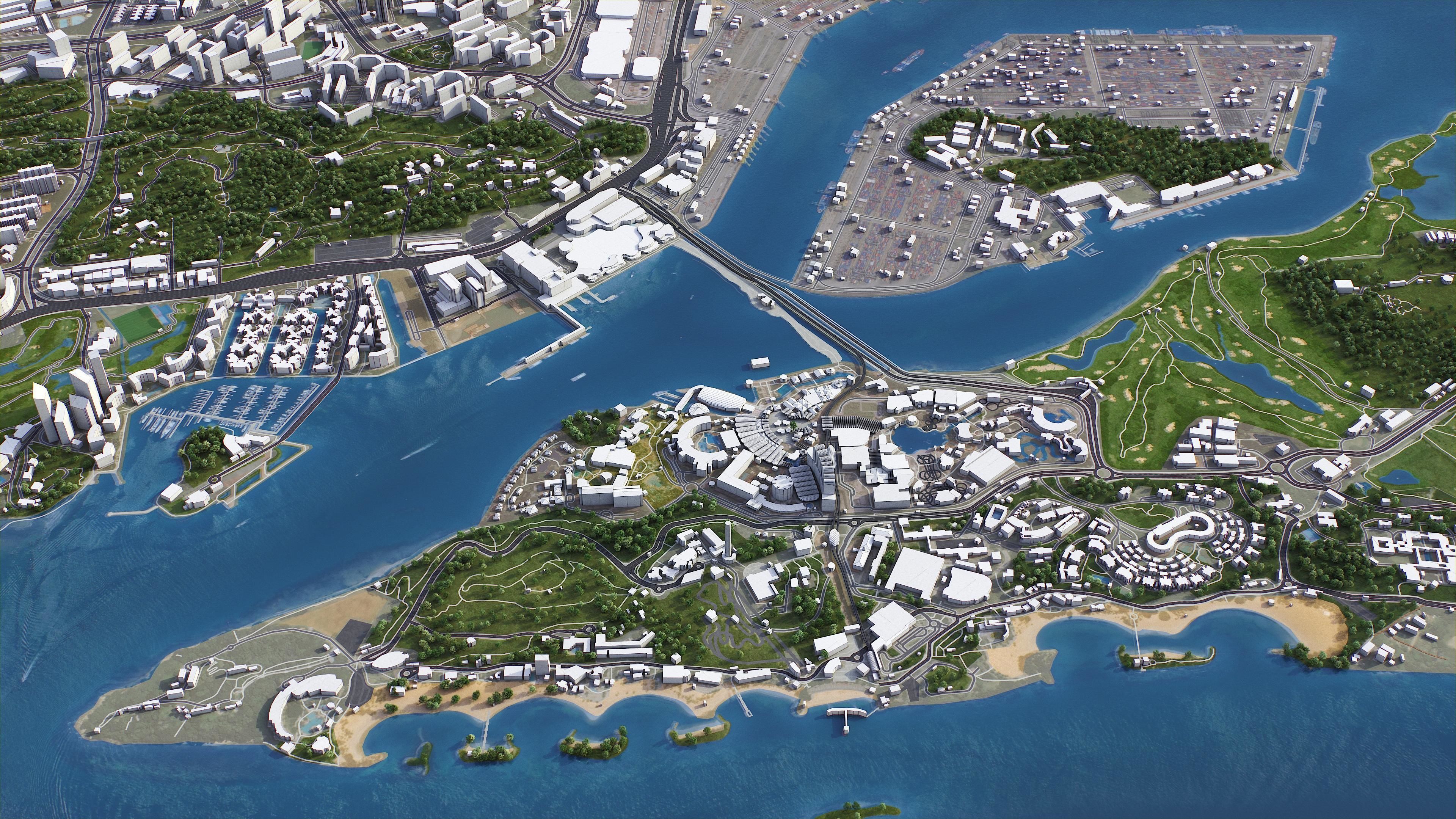 Singapore - Johor Bahru 3D Model Collection_43