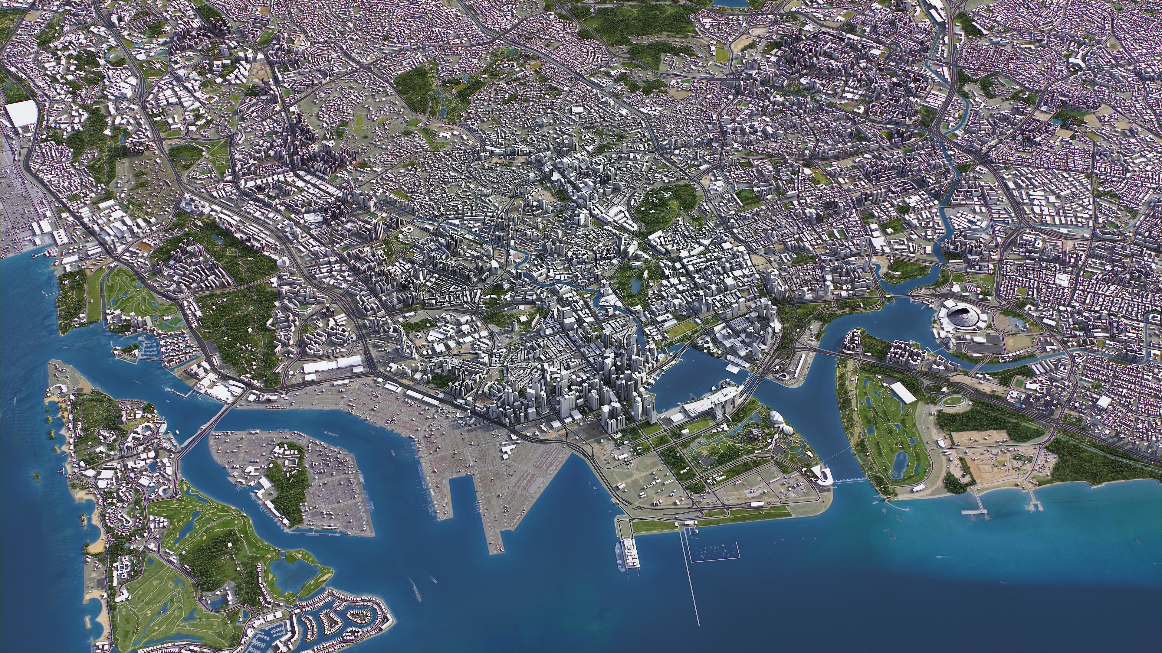 Singapore - Johor Bahru 3D Model Collection_56