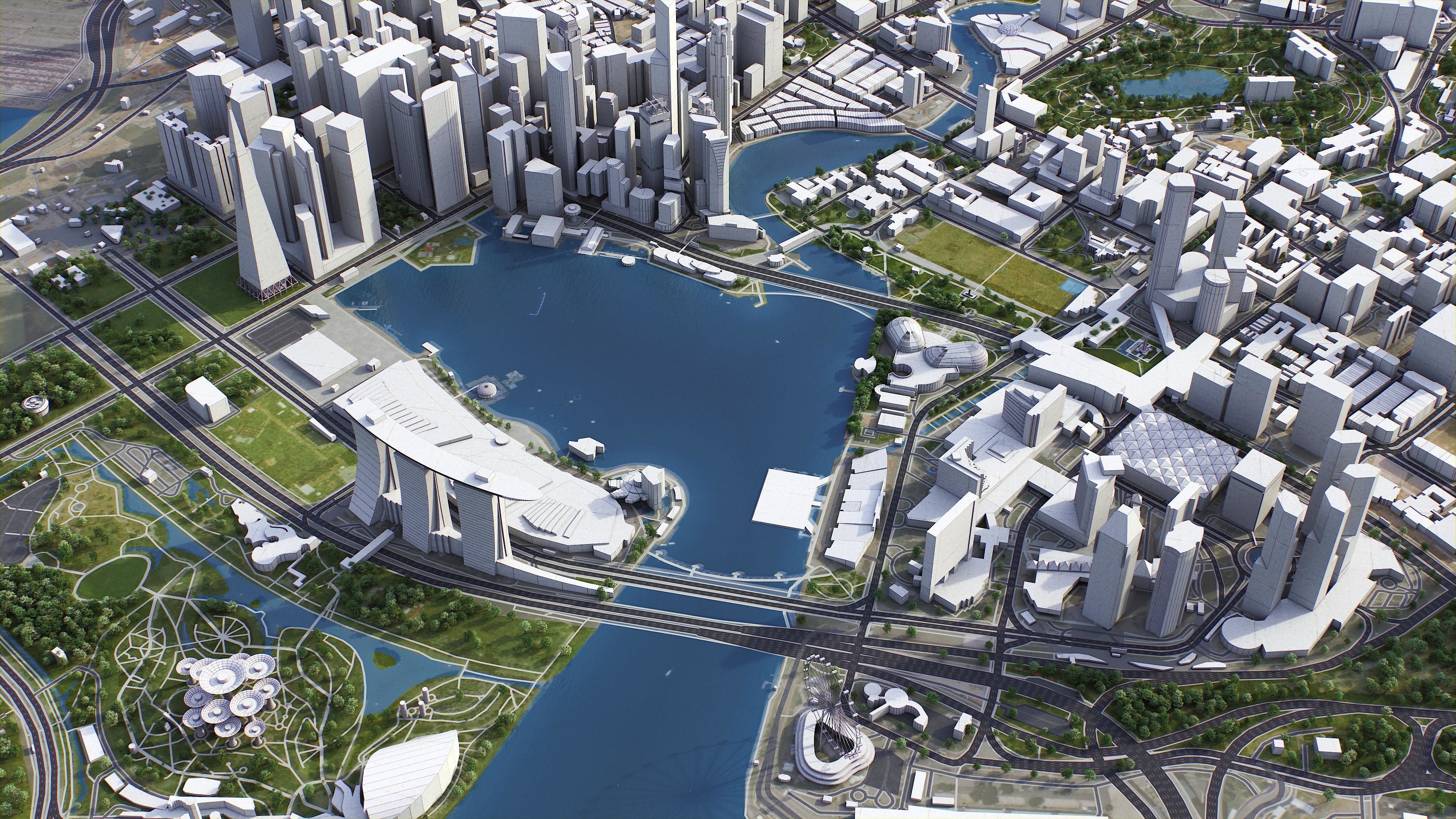 Singapore - Johor Bahru 3D Model Collection_31