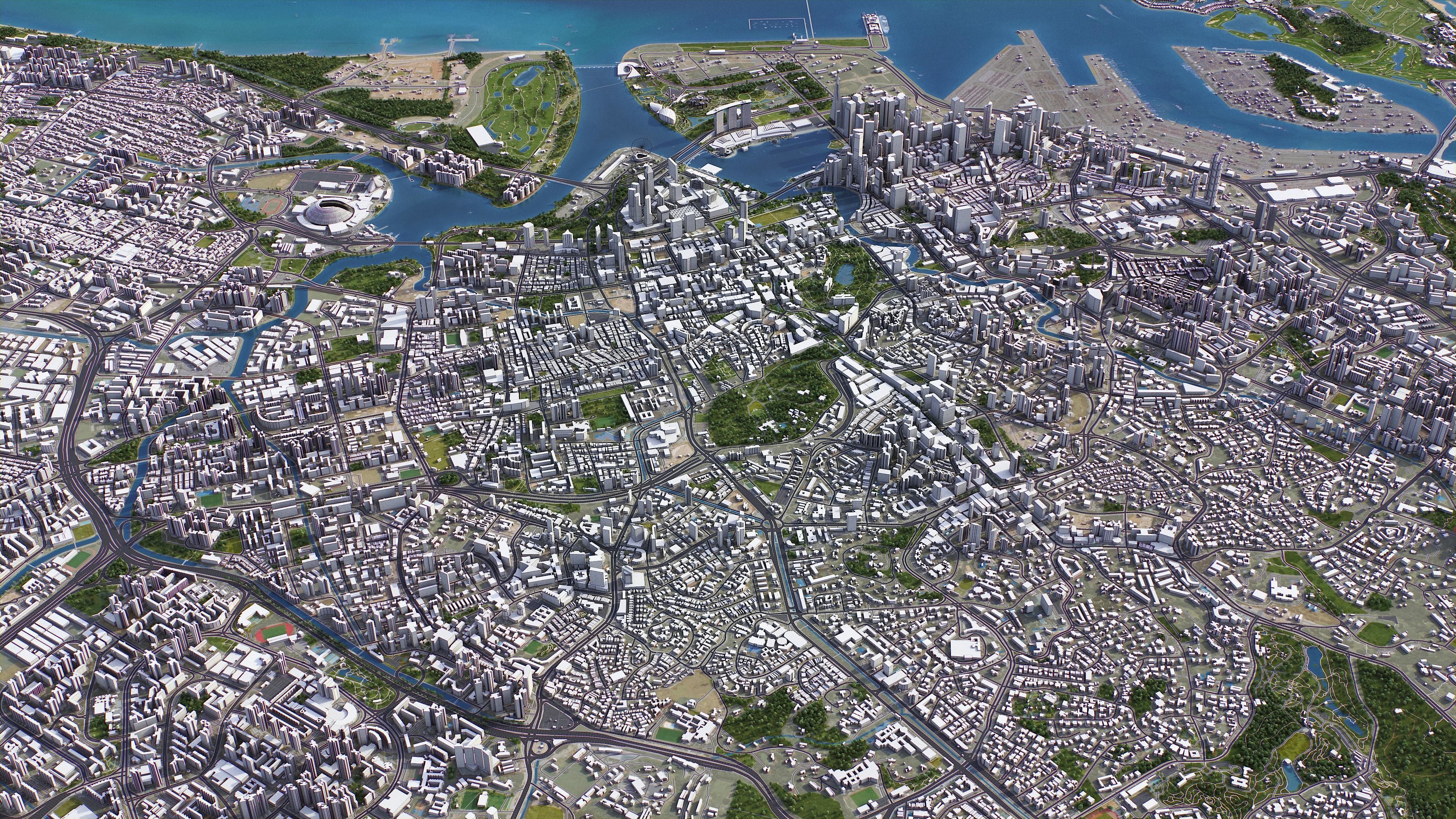 Singapore - Johor Bahru 3D Model Collection_53