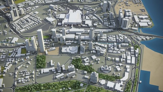 Singapore - Johor Bahru 3D Model Pack 7