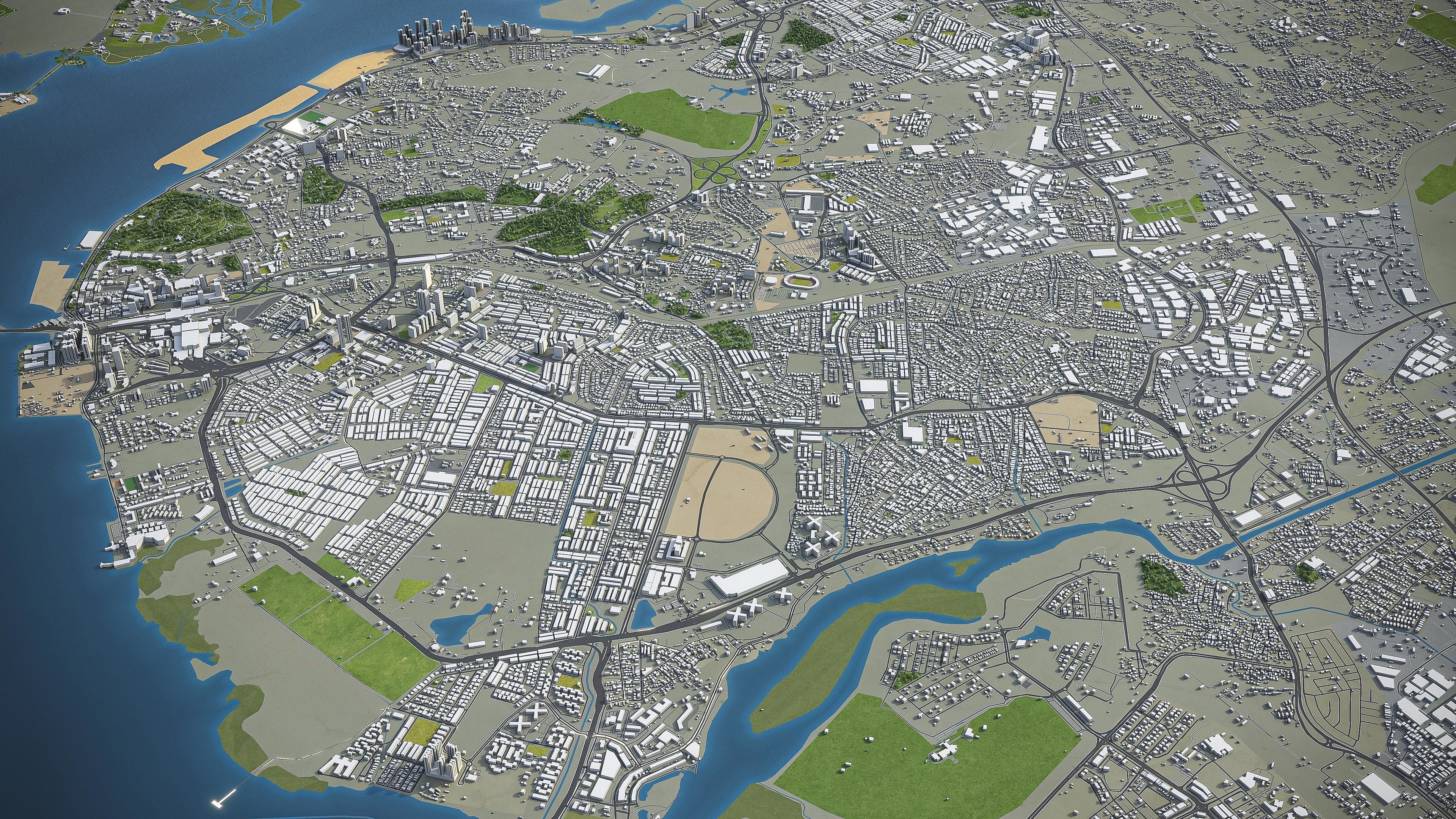 Singapore - Johor Bahru 3D Model Collection_28