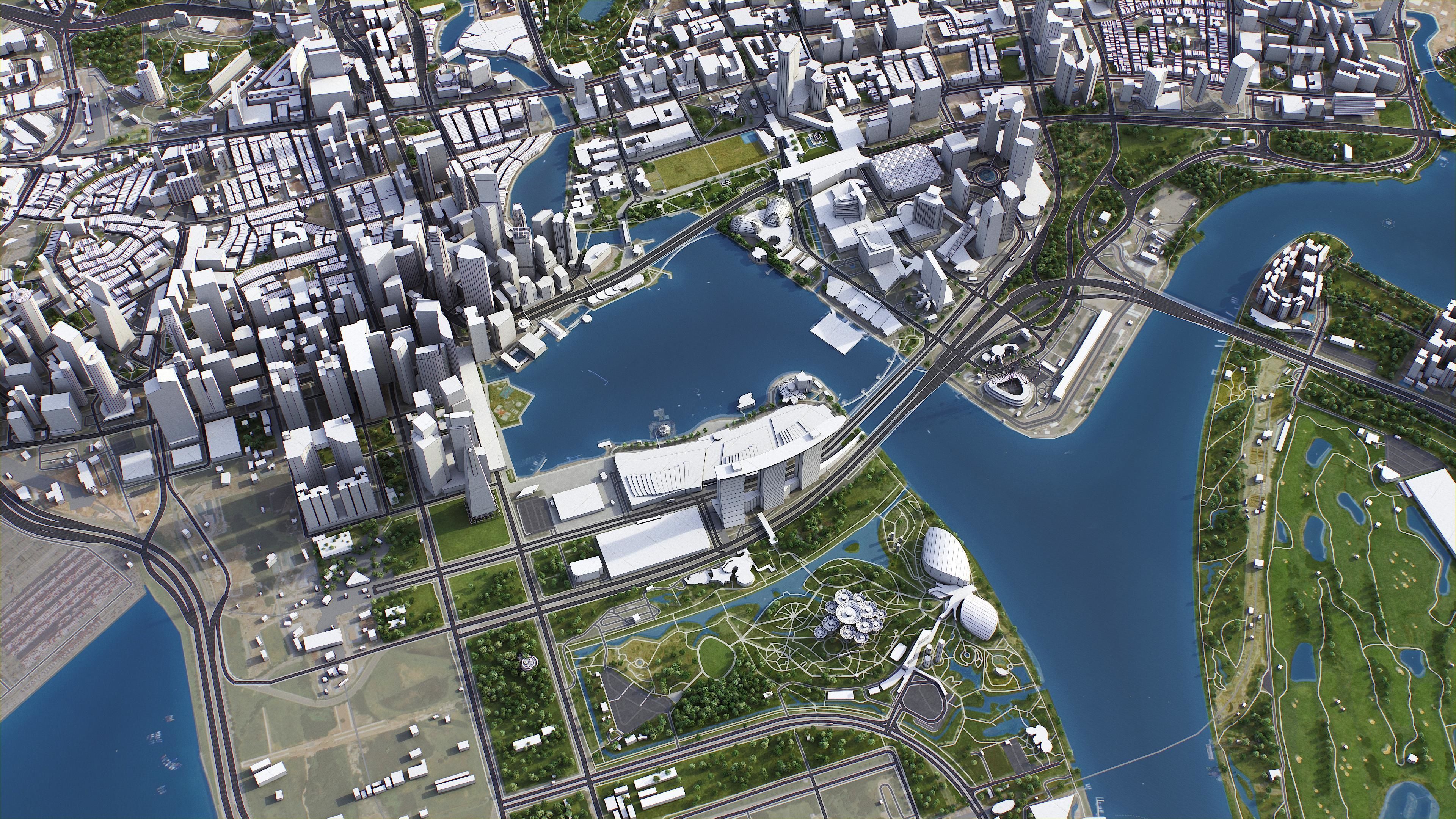 Singapore - Johor Bahru 3D Model Collection_35